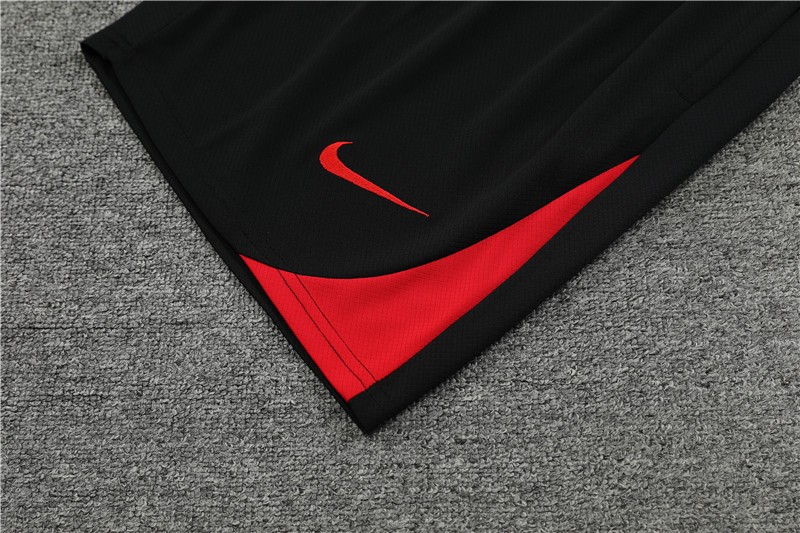 24-25 Portugal Short Sleeve Training Suit/24-25短袖训练服葡萄牙黑色