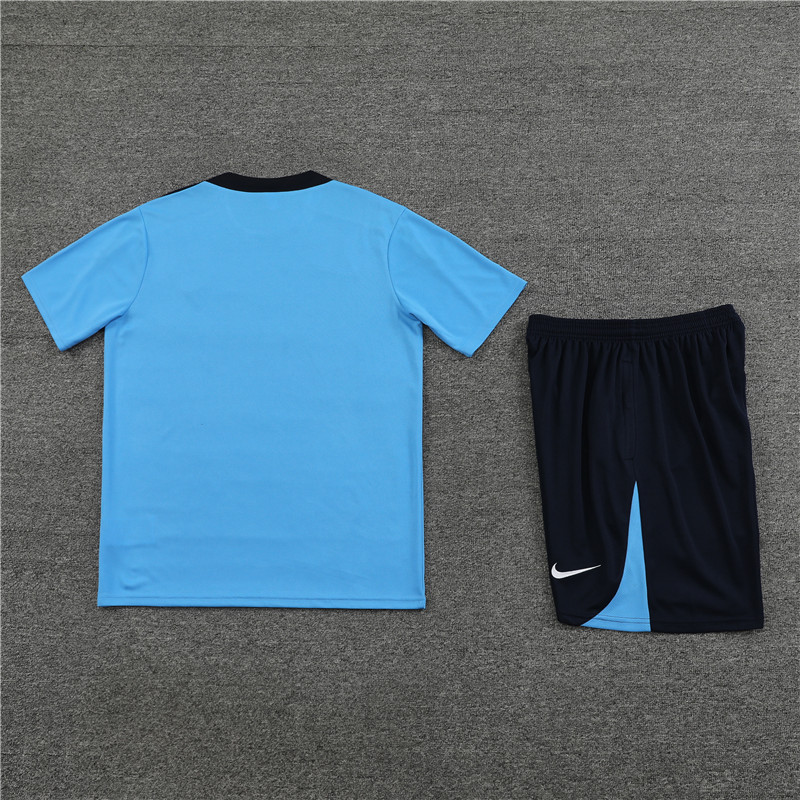 24-25 Chelsea Short Sleeve Training Suit/24-25短袖训练服切尔西浅兰色