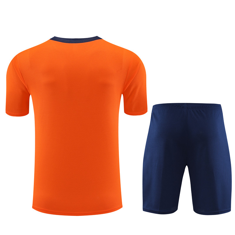 24-25 Netherlands Short Sleeve Training Suit/24-25短袖训练服荷兰橙色