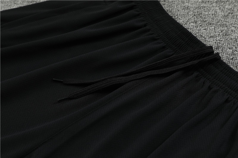 24-25 PSG Short Sleeve Training Suit/24-25短袖训练服PSG巴黎黑色