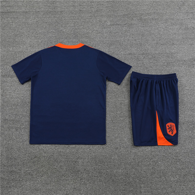 24-25 Netherlands Short Sleeve Training Suit/24-25短袖训练服荷兰宝蓝色