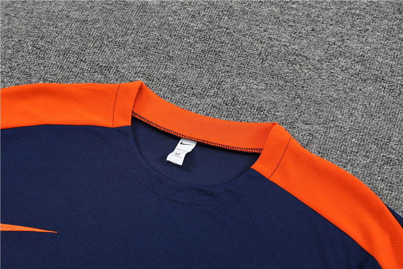24-25 Netherlands Short Sleeve Training Suit/24-25短袖训练服荷兰宝蓝色