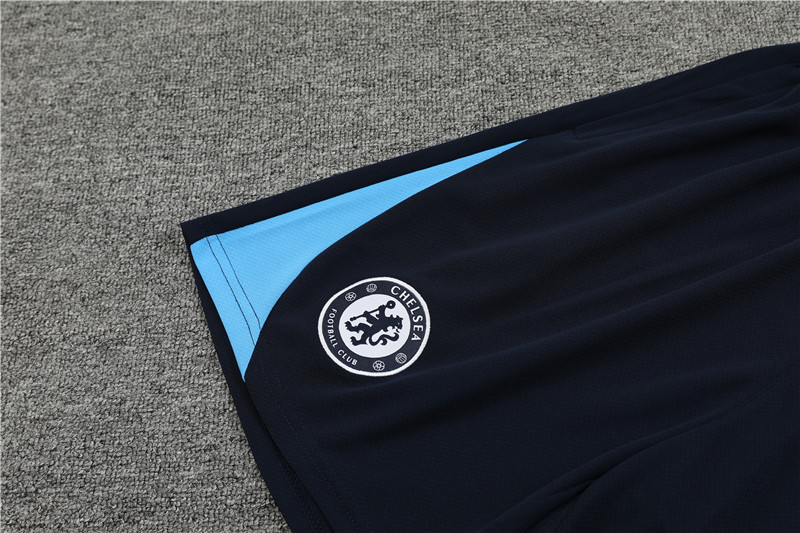 24-25 Chelsea Short Sleeve Training Suit/24-25短袖训练服切尔西浅兰色