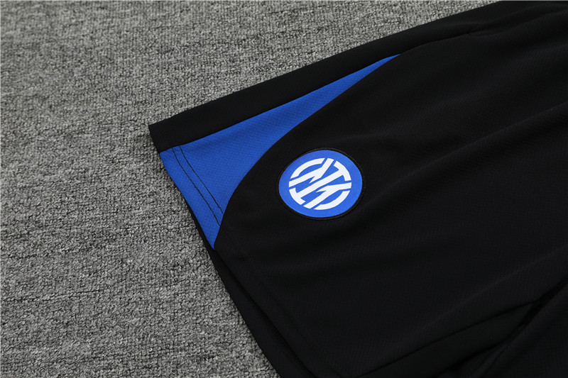 24-25 Inter Milan Short Sleeve Training Suit/24-25短袖训练服国米灰色
