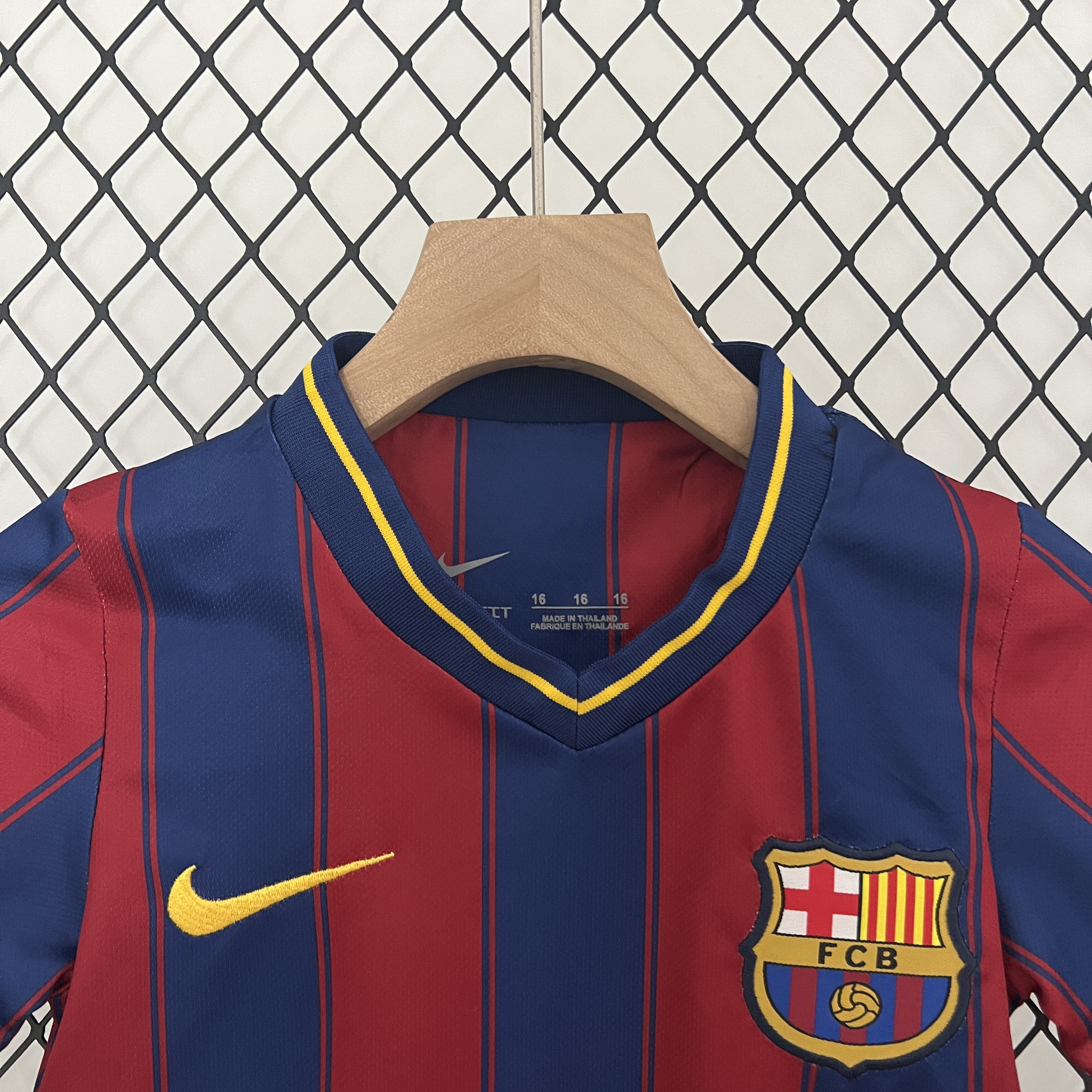 Retro 09-10 Barcelona Home Kids Kit/09-10巴萨主场童装