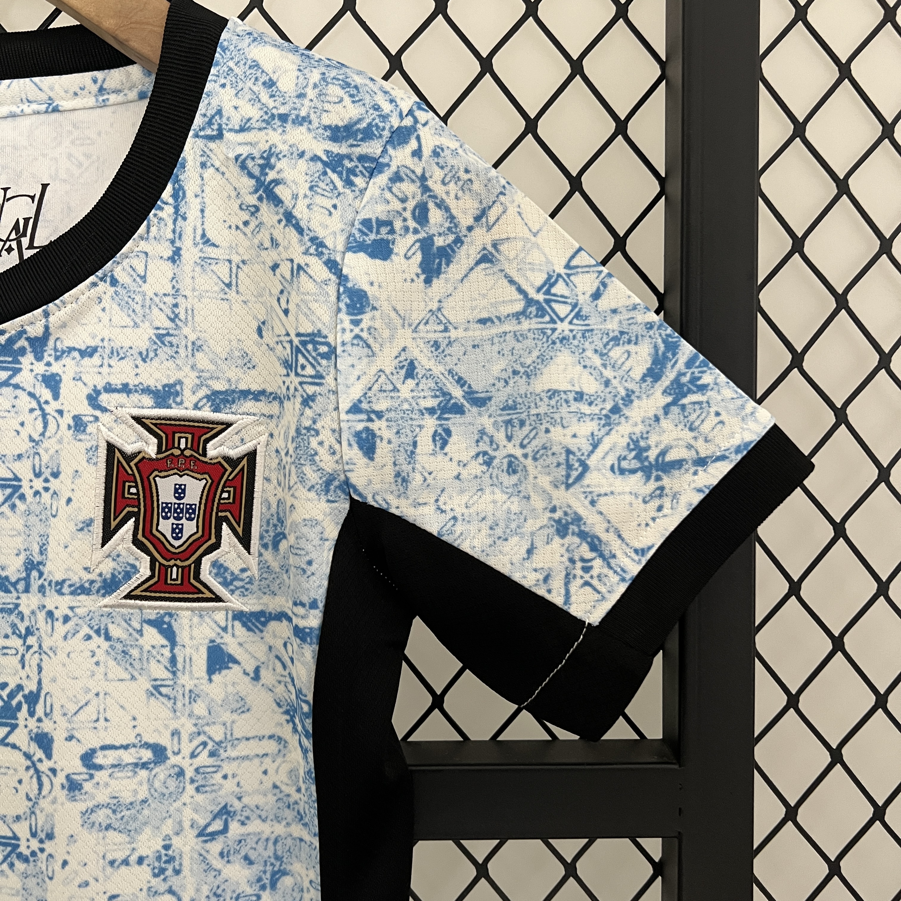 2024 Portugal Away Kids Kit/2024葡萄牙客场童装