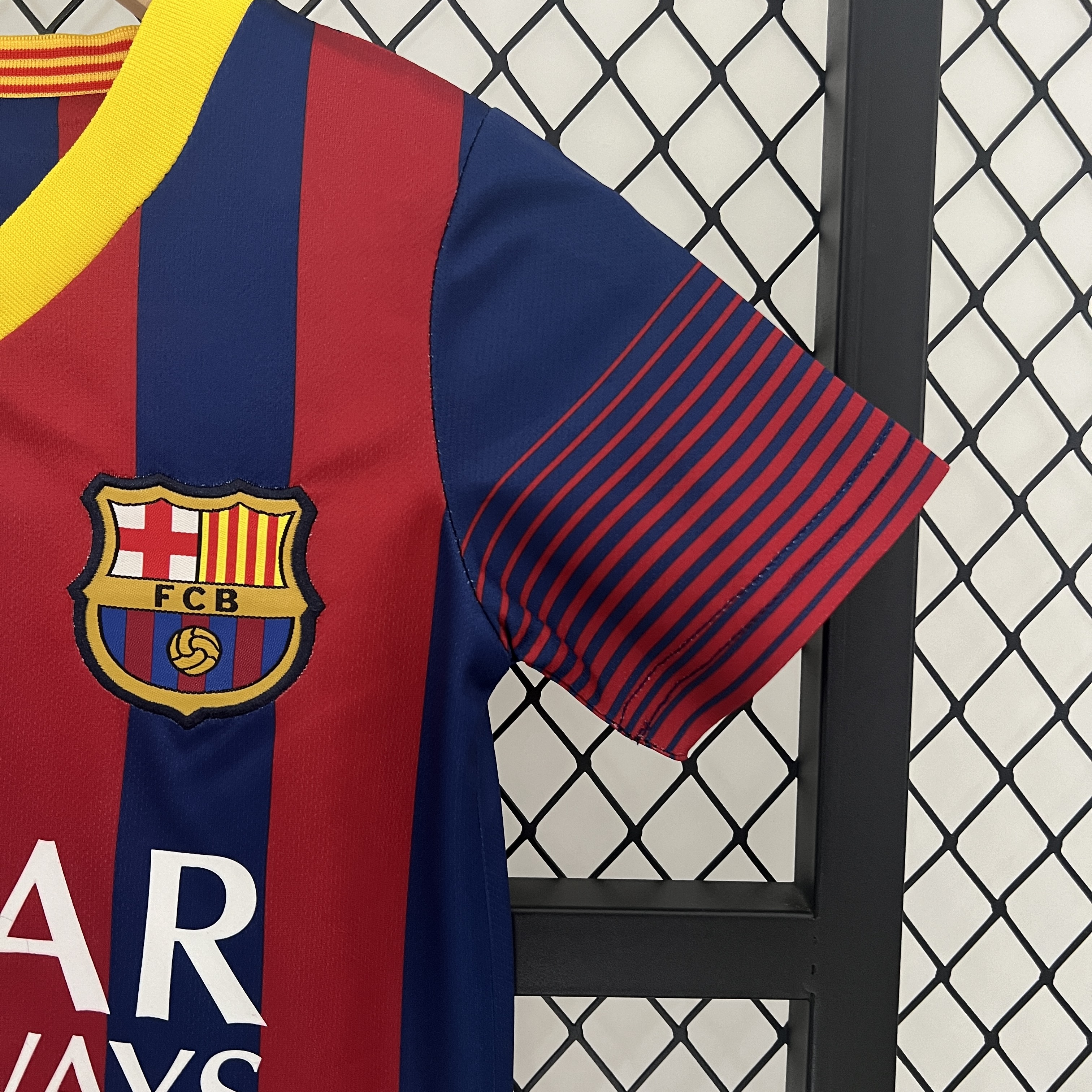 Retro 13-14 Barcelona Home Kids Kit/13-14巴萨主场童装