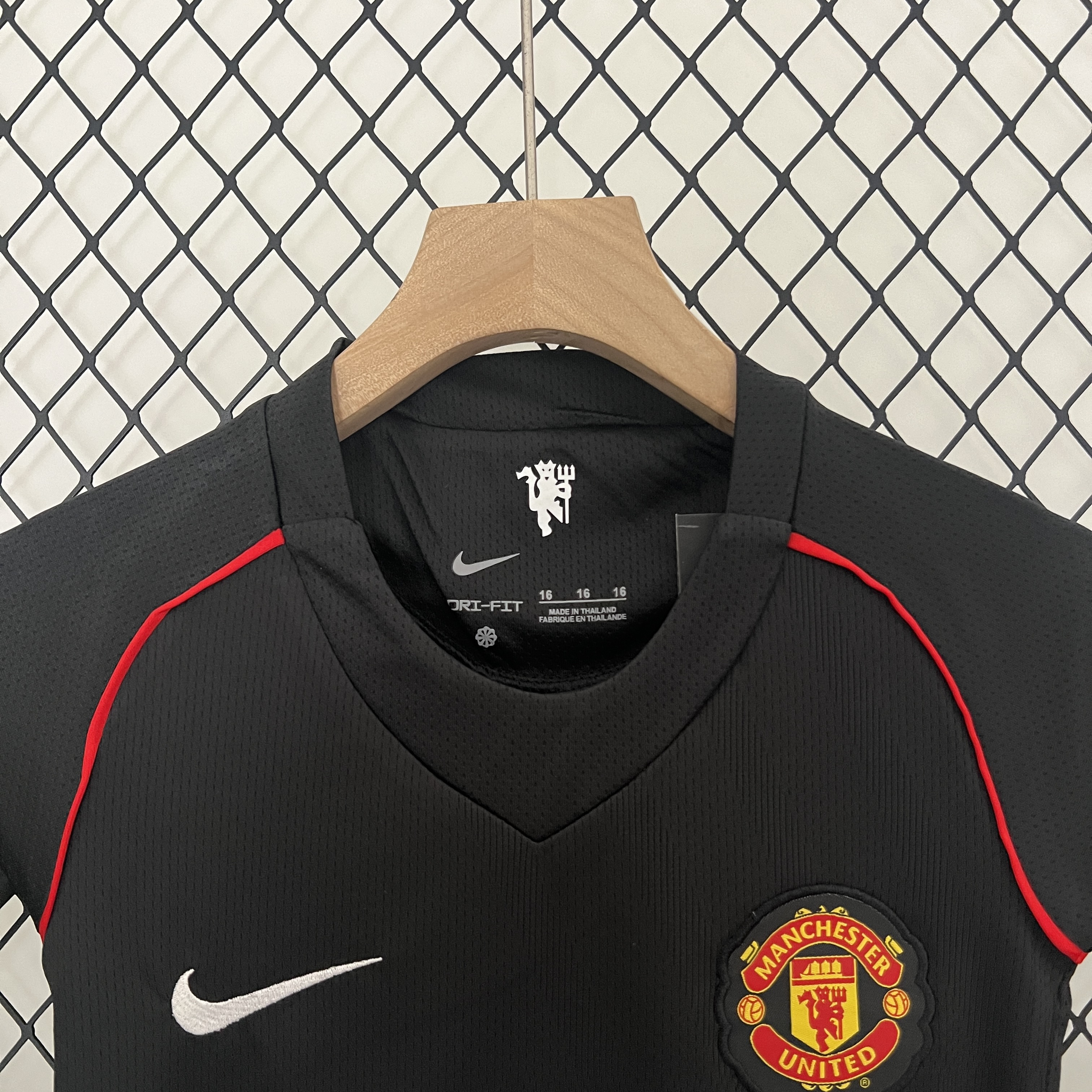 Retro 07-08 Manchester United Away Kids Kit/07-08 曼联客场童装