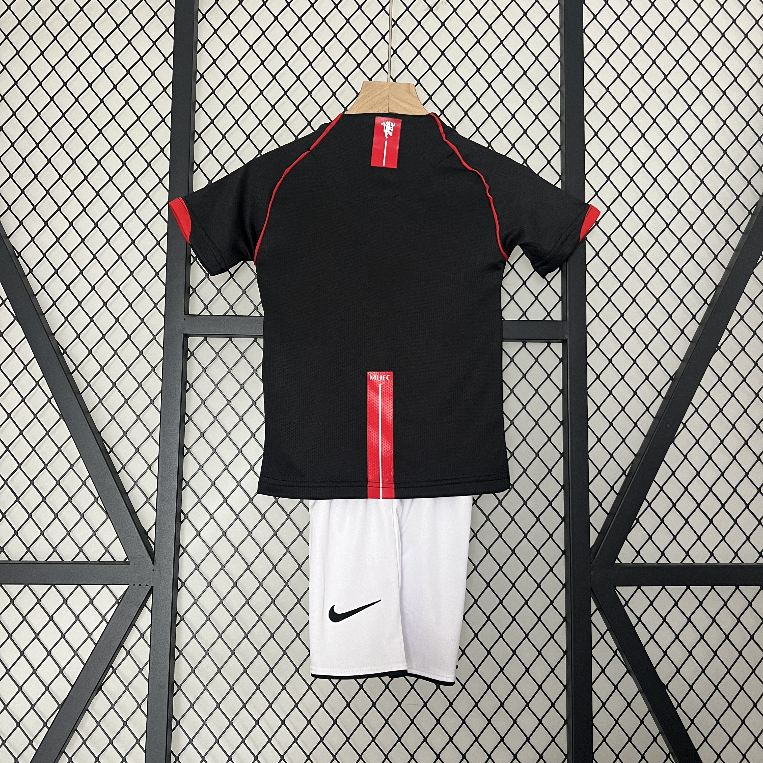 Retro 07-08 Manchester United Away Kids Kit/07-08 曼联客场童装