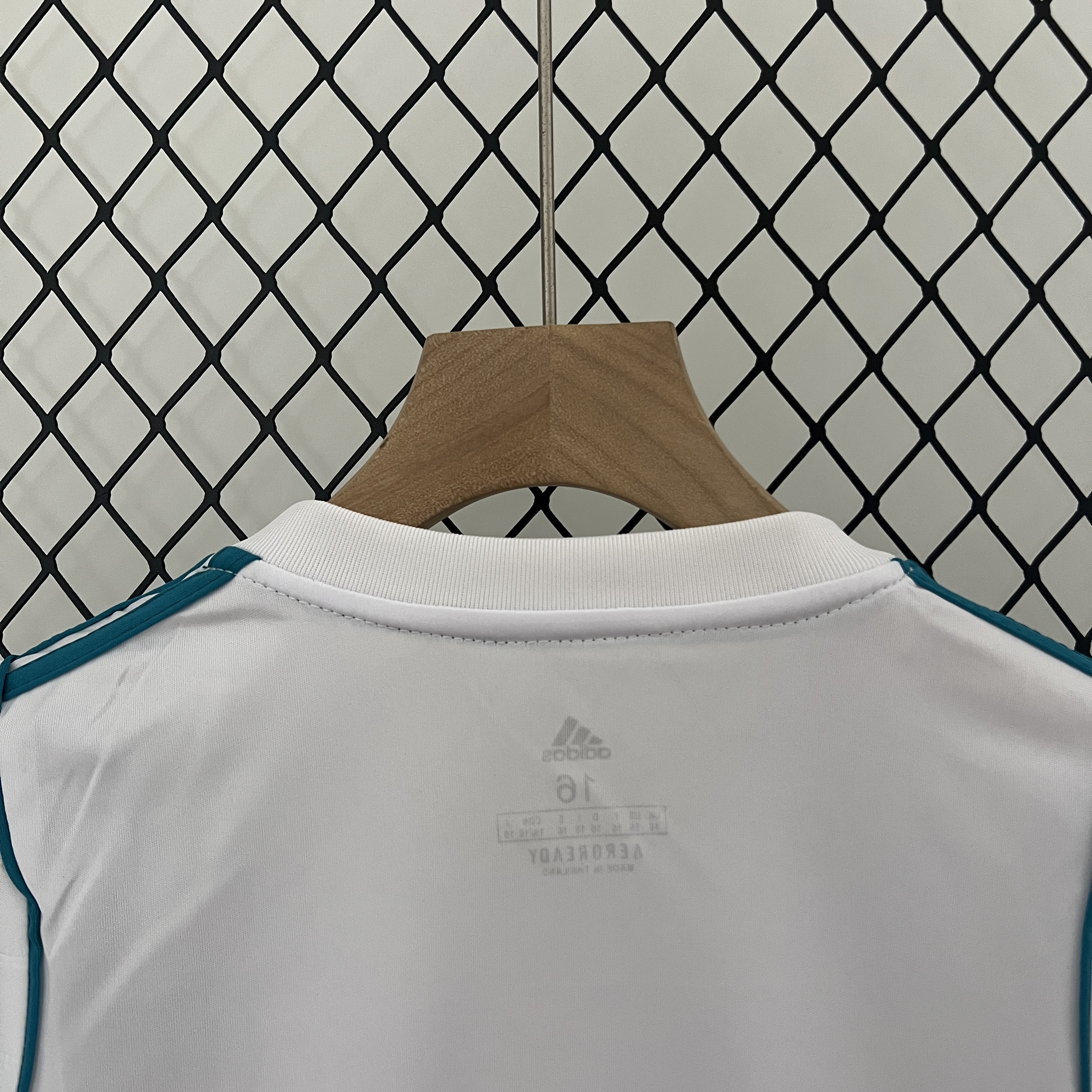 Retro17-18 Real Madrid Home Kids Kit/17-18皇马主场童装