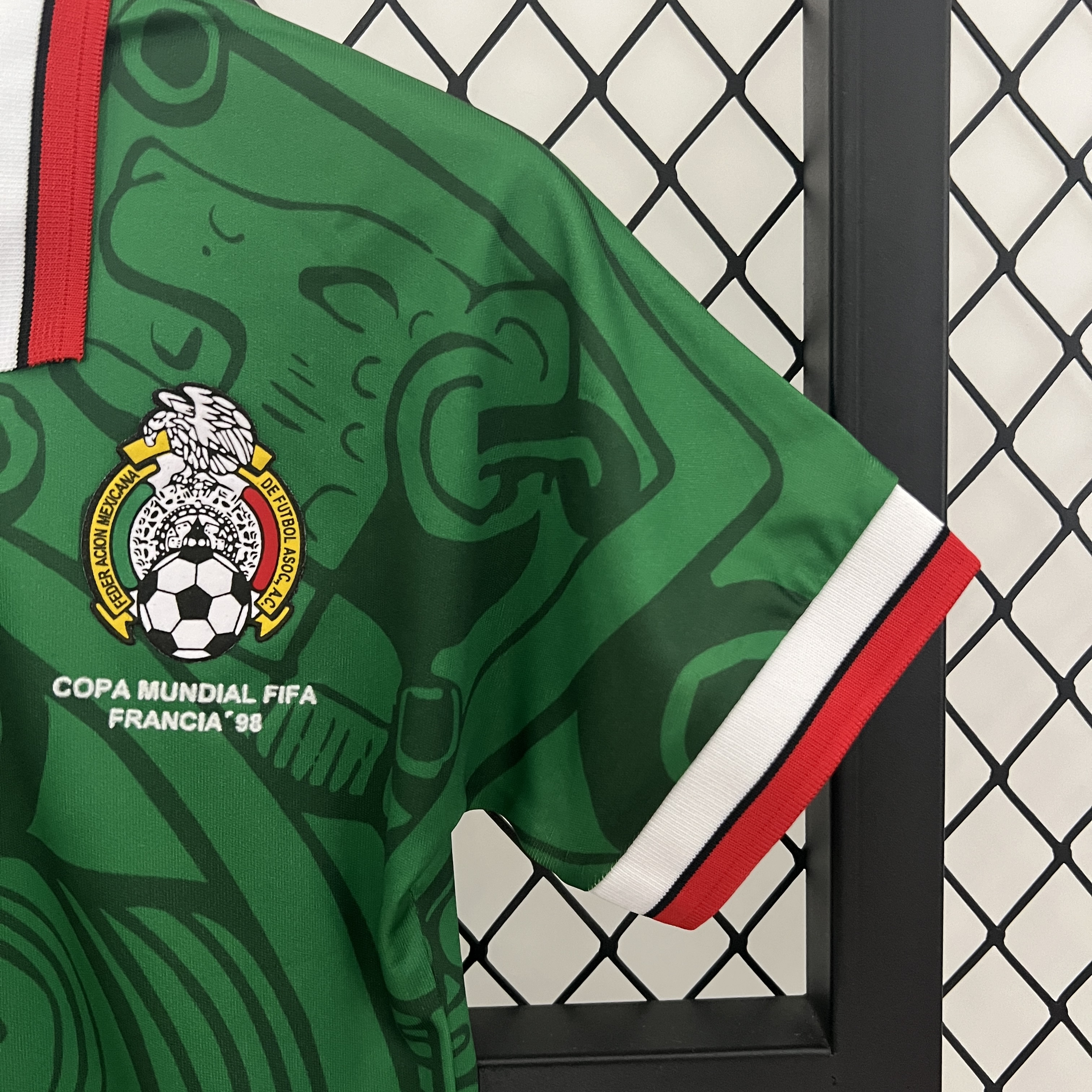 Retro 1998 Mexico Home Kid Kit/1998墨西哥主场童装