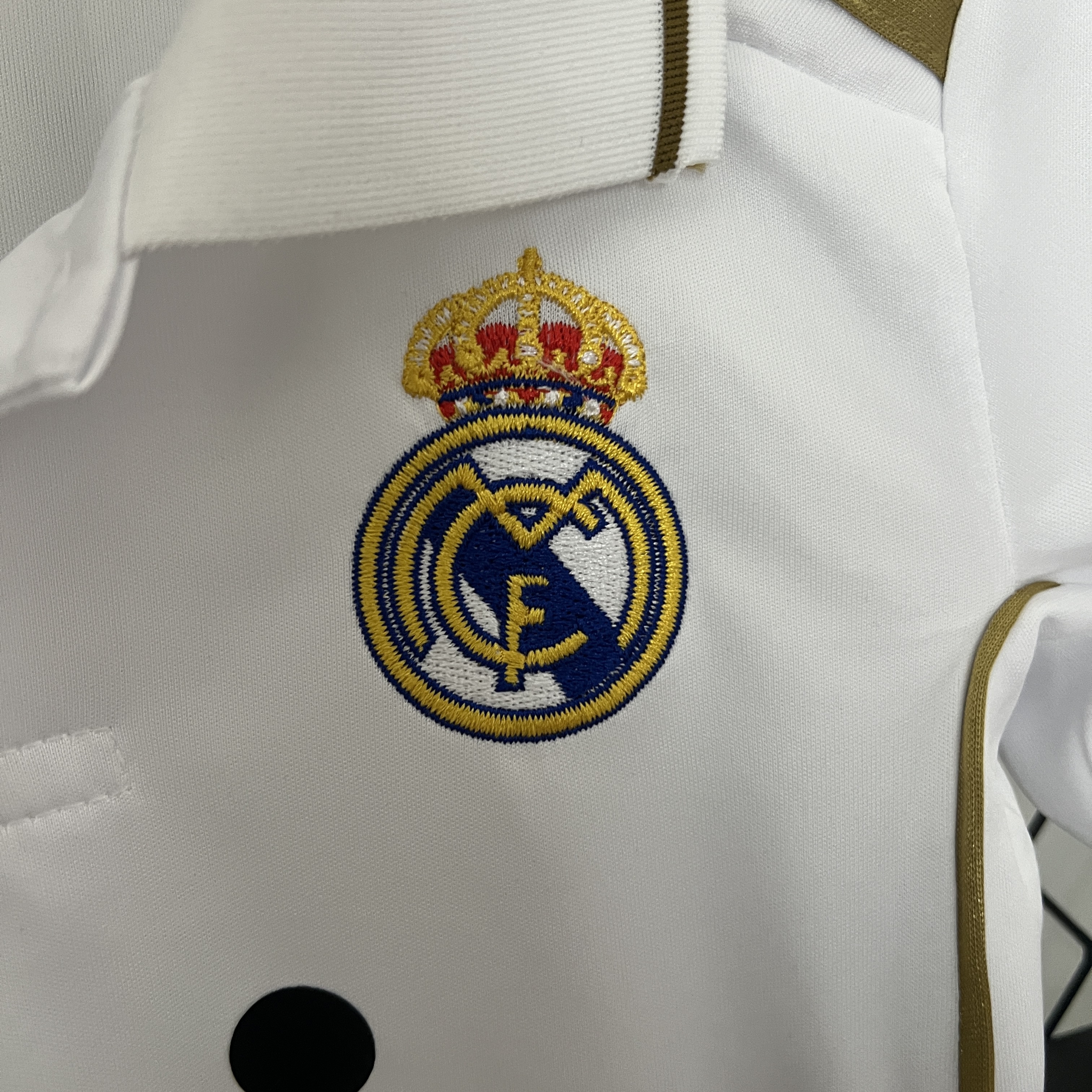 Retro 11-12 Real Madrid Home Kids Kit/11-12皇马主场童装