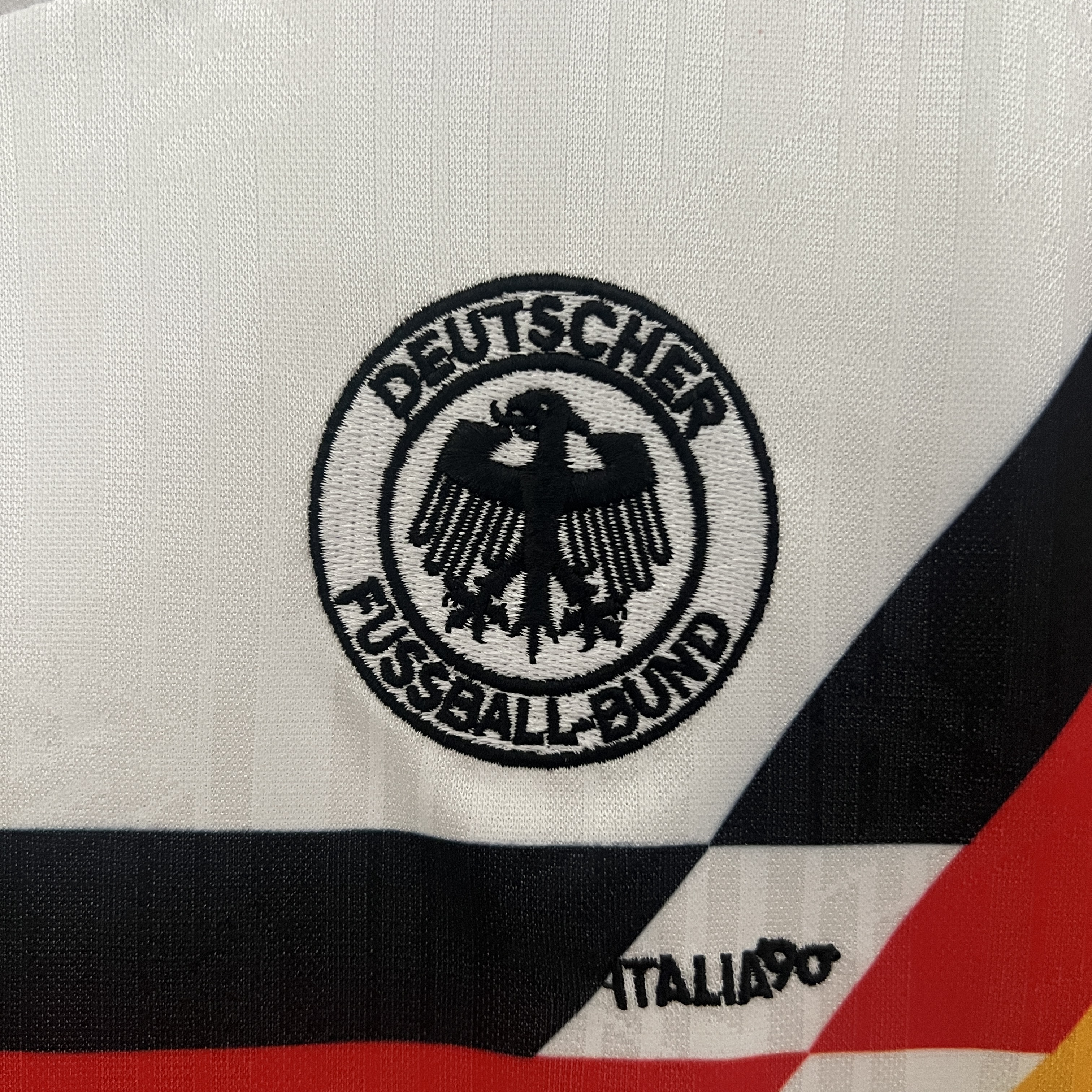Retro 1990 Germany Home Kids Kit/1990德国主场童装