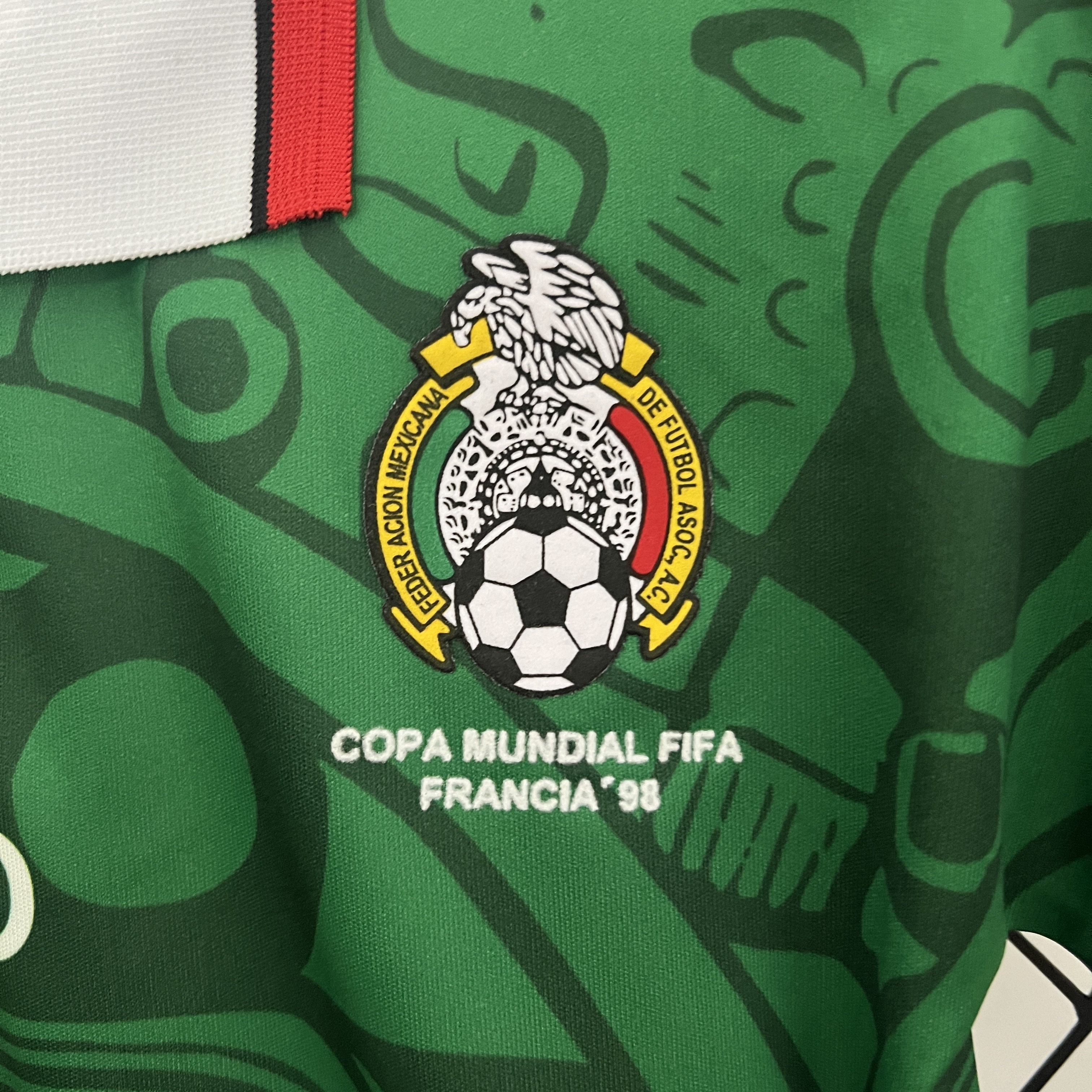 Retro 1998 Mexico Home Kid Kit/1998墨西哥主场童装