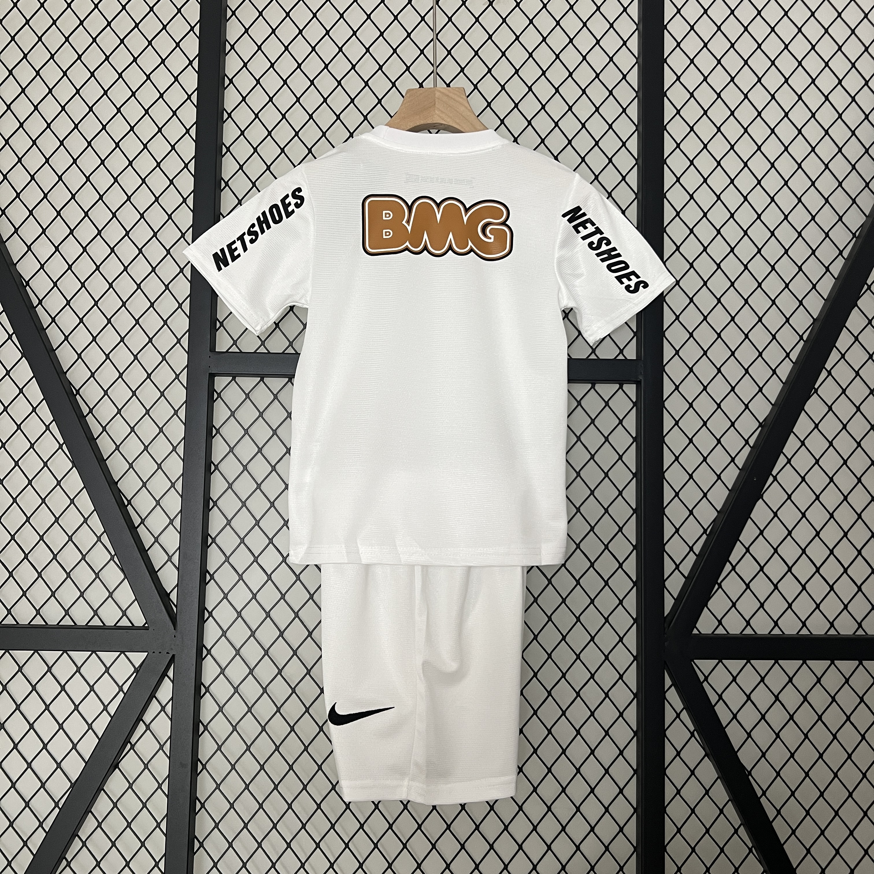 Retro 11-12 Santos Home Kids Kit/11-12桑托斯主场童装