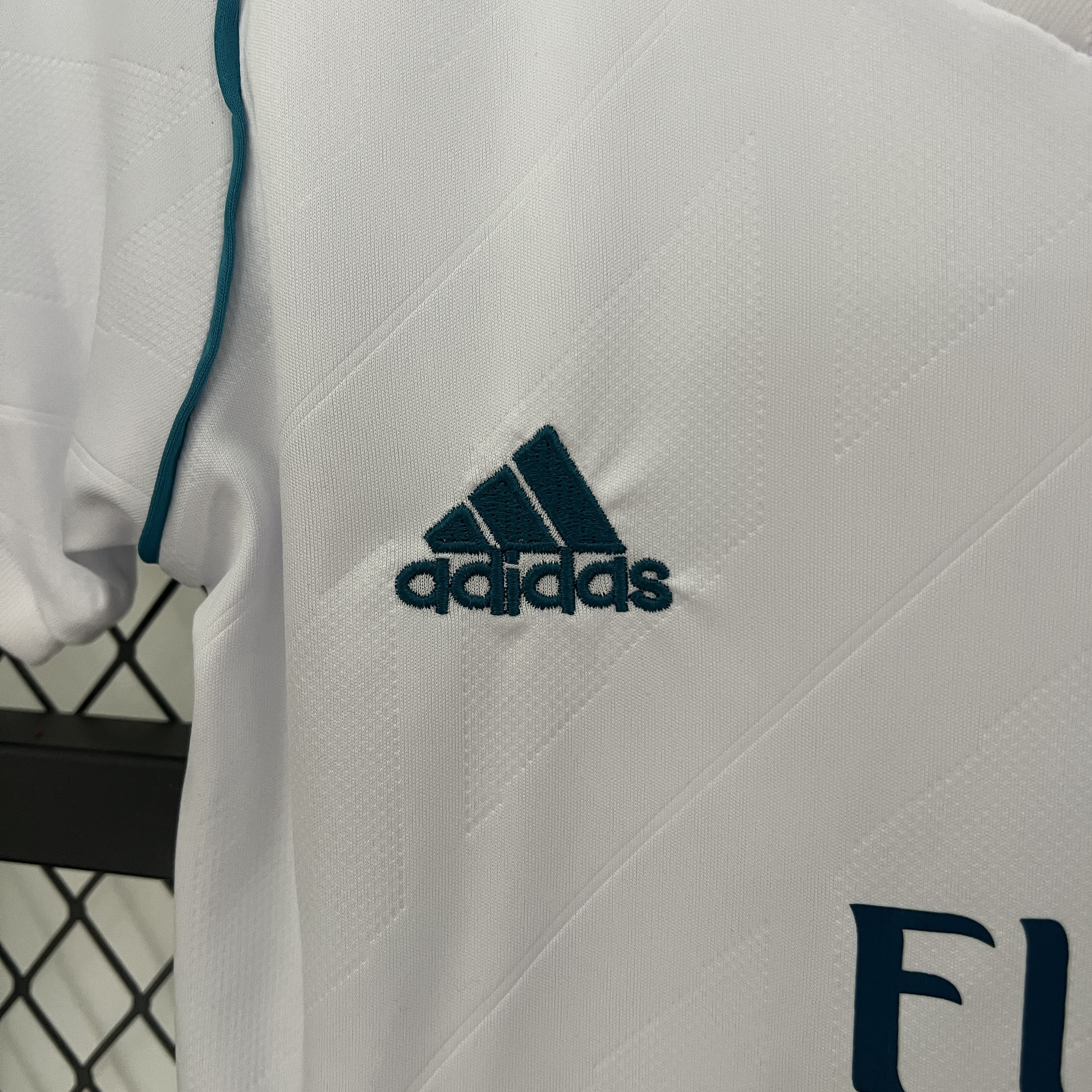 Retro17-18 Real Madrid Home Kids Kit/17-18皇马主场童装