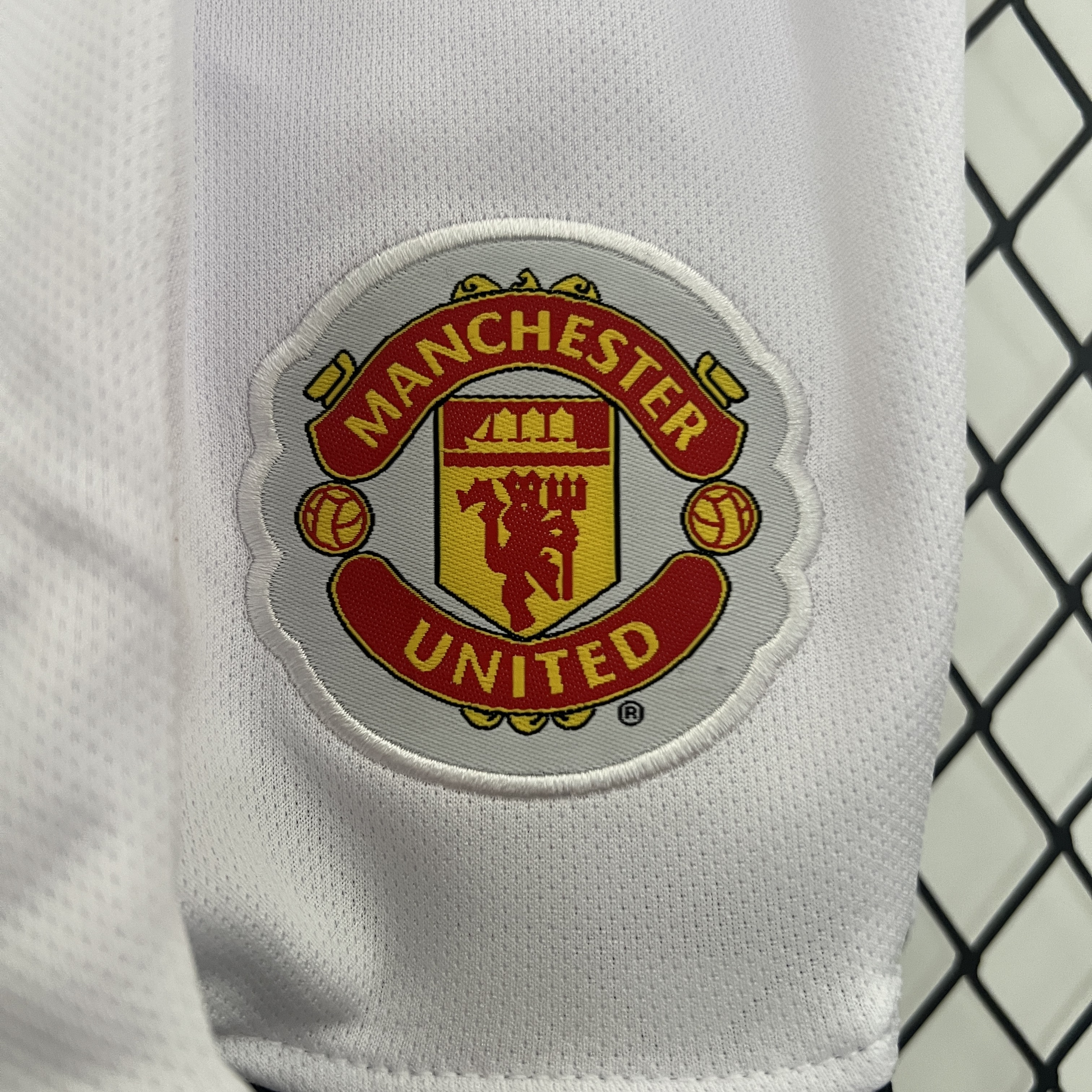 Retro 07-08 Manchester United Home Champions League Kids Kit/07-08 曼联主场,欧冠版童装