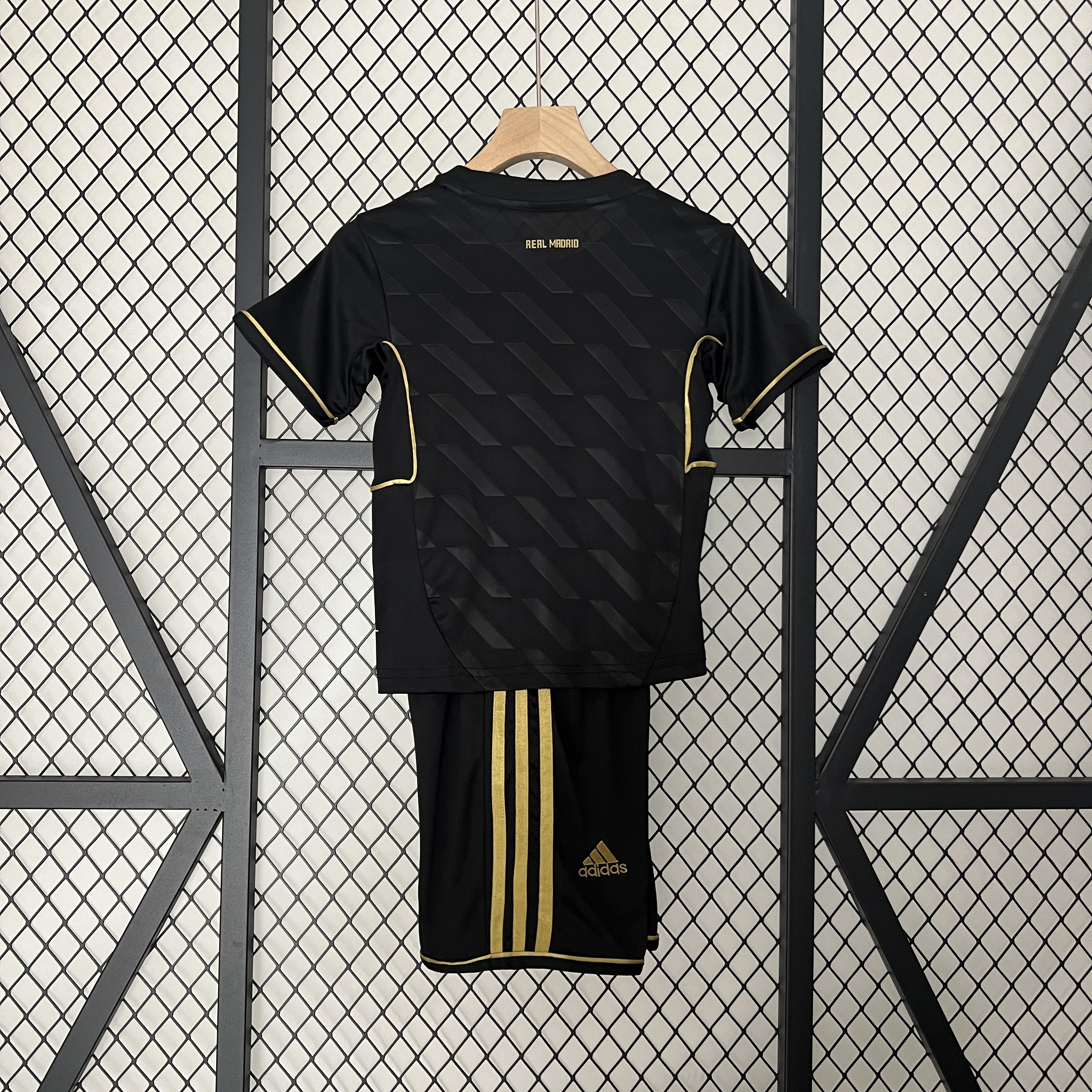 Retro 11-12 Real Madrid Away Kids Kit/11-12皇马客场童装