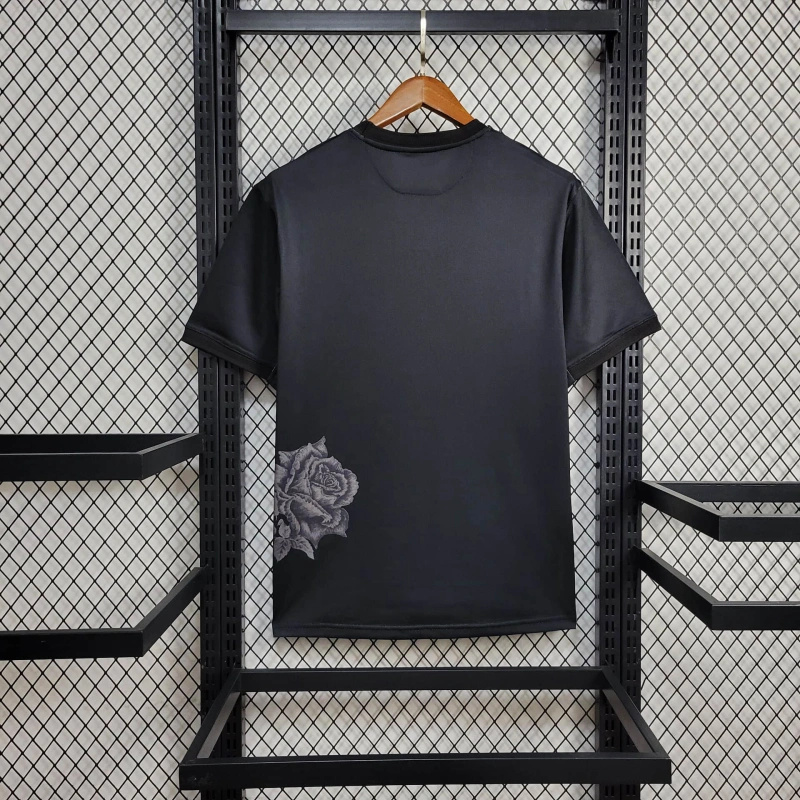 24-25 Real Madrid Y3 Black Fans Jersey/24-25 皇马黑色Y3球迷版