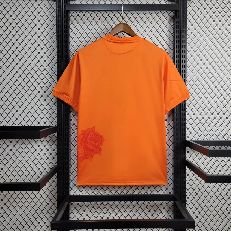 24-25 Real Madrid Y3 Orange Fans Jersey/24-25 皇马橙色Y3球迷版