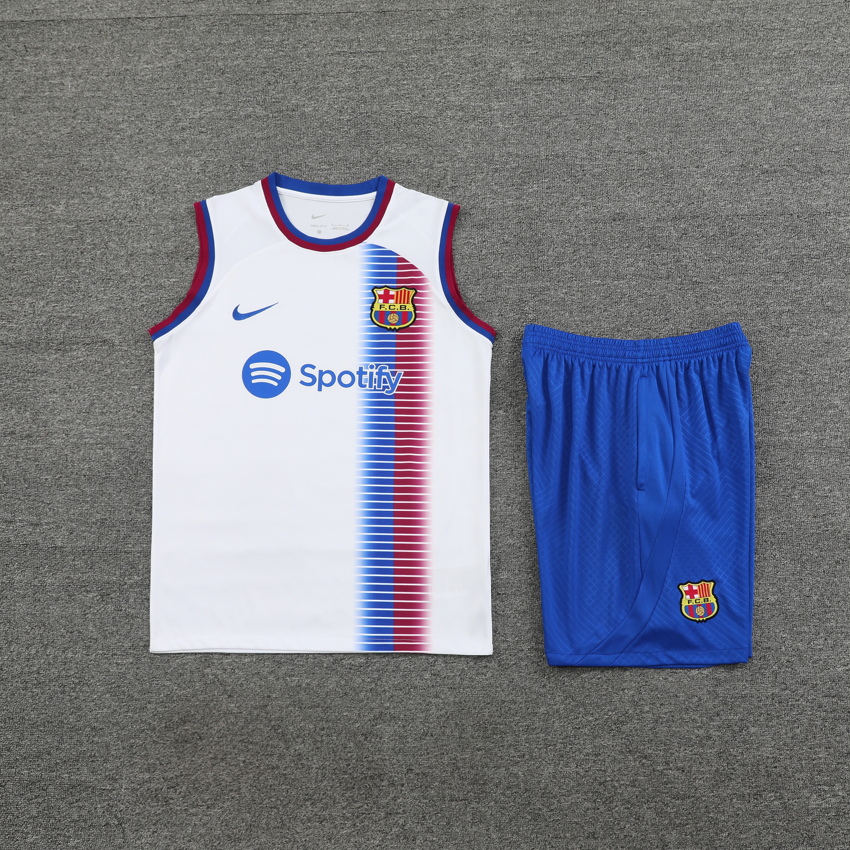 24-25 Barcelona Training Vest Suit/24-25巴萨无袖背心训练服