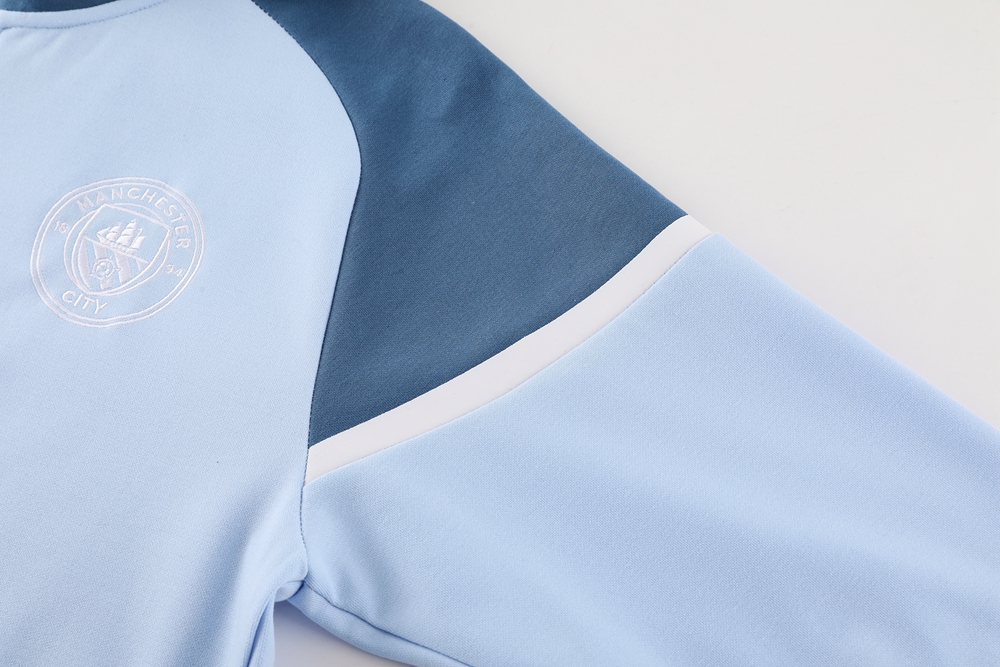 24-25 Manchester City Hooded Windbreaker Suit/24-25曼城套装