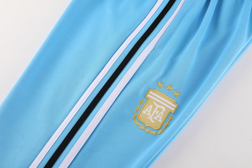 2024 Argentina Light Blue Jacket Tracksuit/2024阿根廷夹克套装