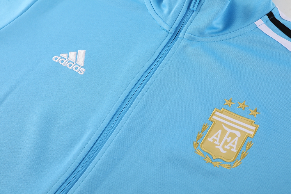 2024 Argentina Light Blue Jacket Tracksuit/2024阿根廷夹克套装