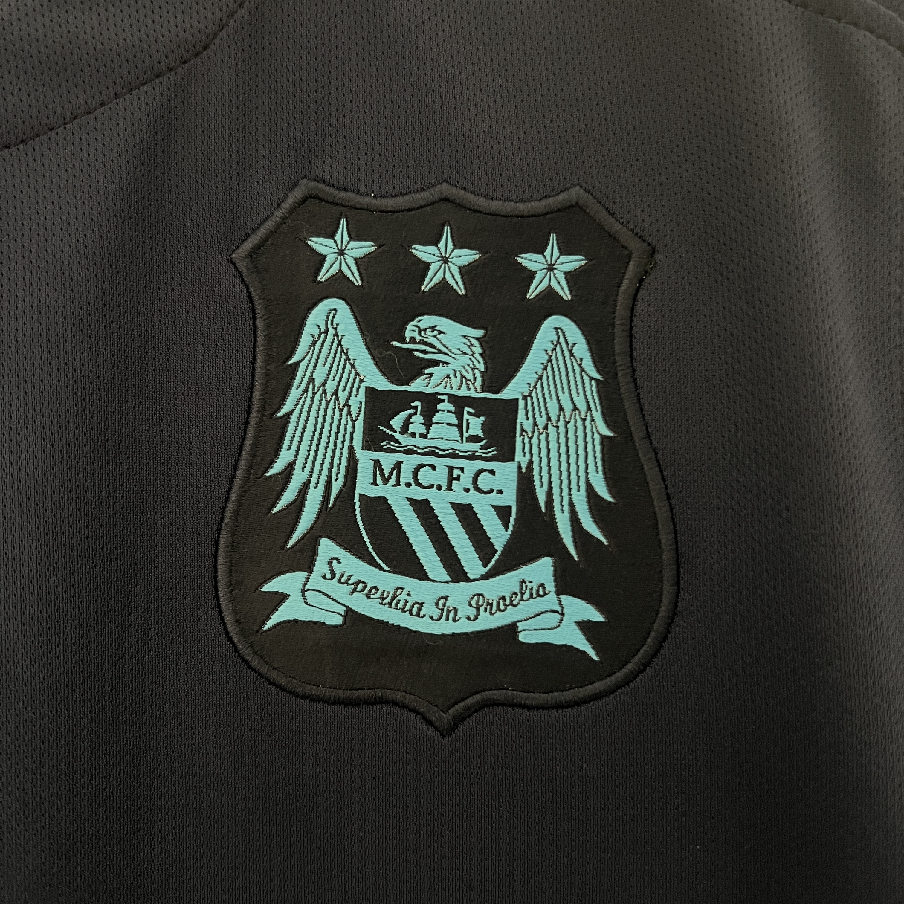 15-16 Manchester City Away Retro Jersey/ 15-16 曼城客场复古