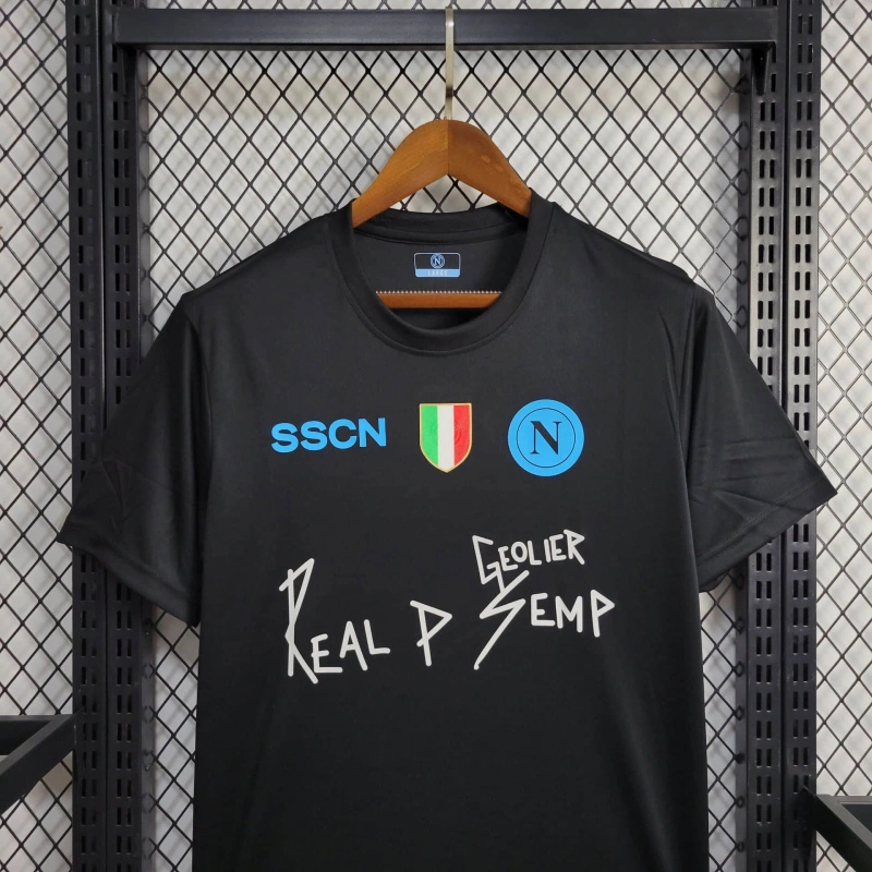 24-25 Napoli Black Special Jersey/ 24-25 那不勒斯黑色特别版