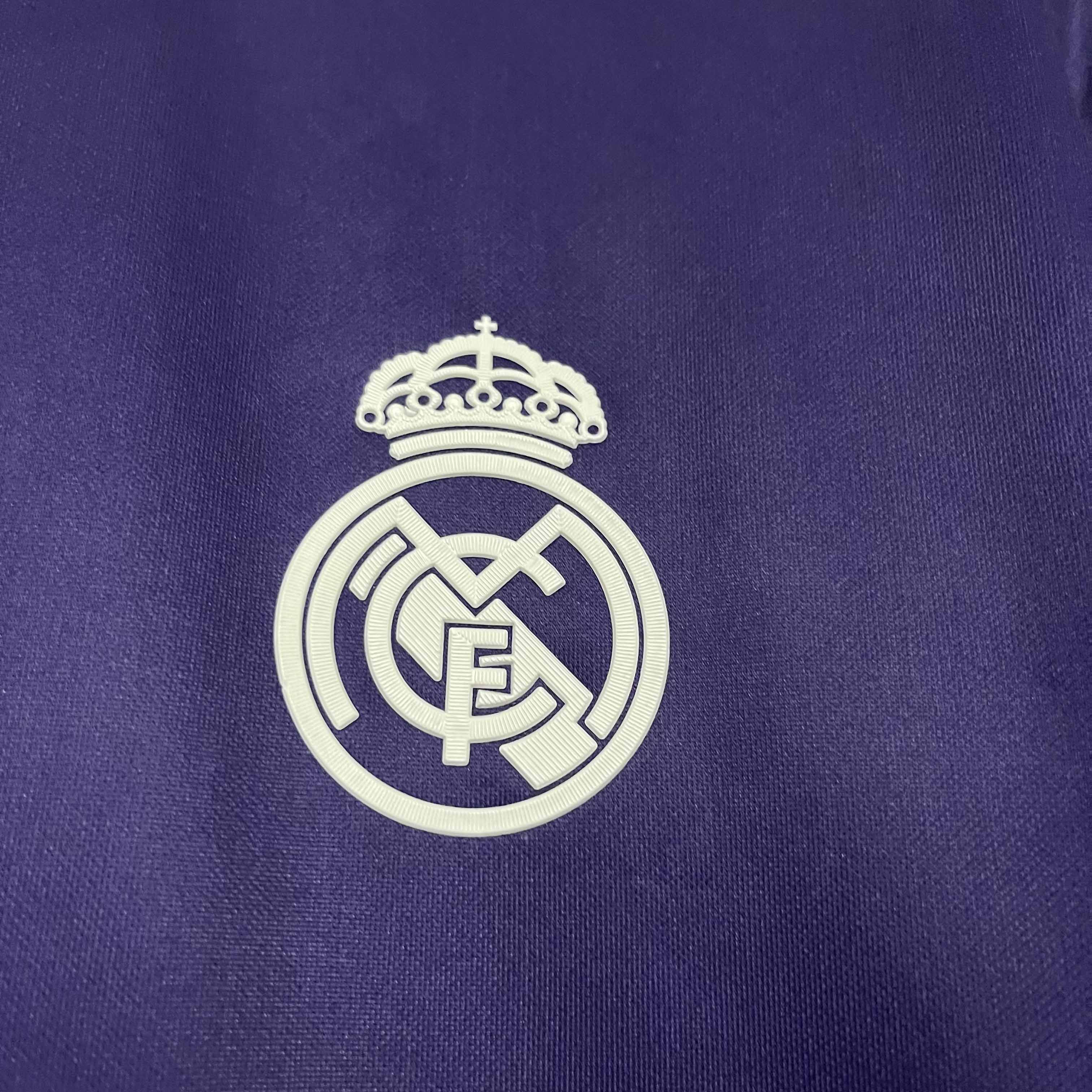 24-25 Real Madrid Y3 Pueple Fans Jersey/24-25 皇马紫色Y3球迷版