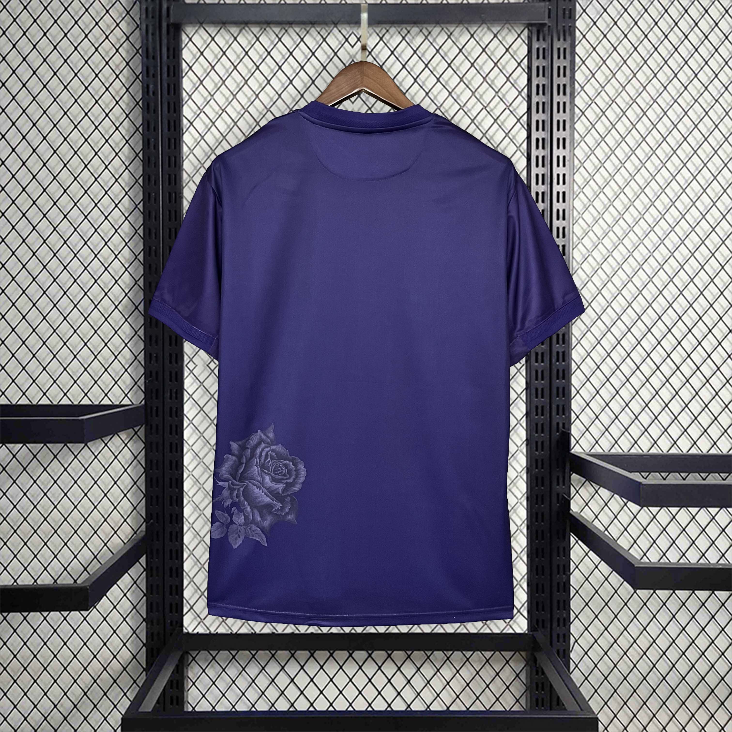 24-25 Real Madrid Y3 Pueple Fans Jersey/24-25 皇马紫色Y3球迷版