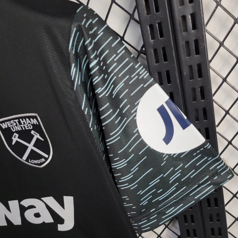 24-25 West Ham United Black Fans Jersey/ 24-25 西汉姆黑色球迷版
