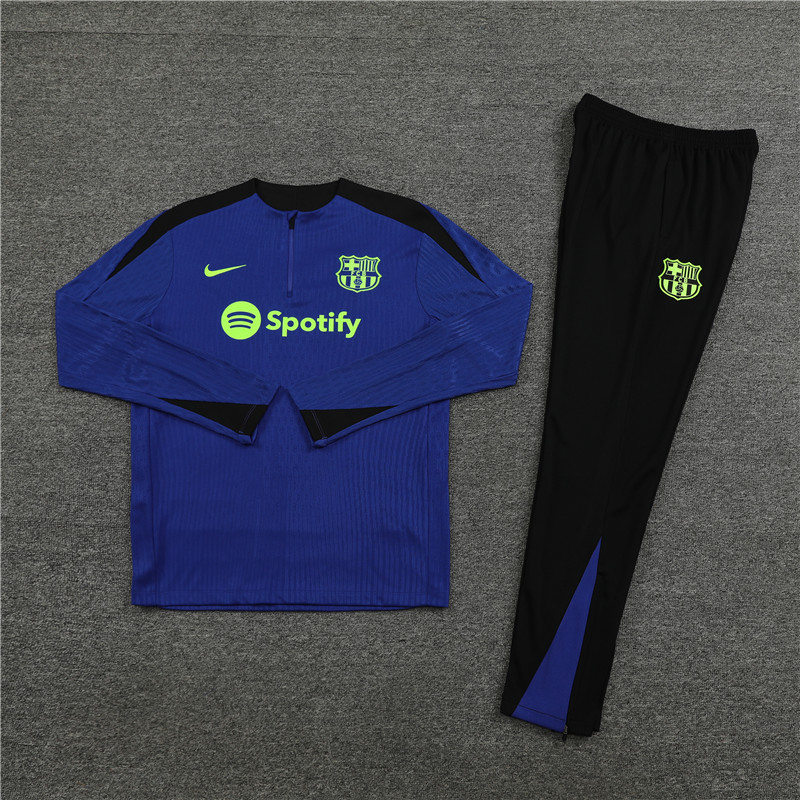 24-25 Barcelona Player Version Training Suit/24-25巴萨半拉训练服,球员版