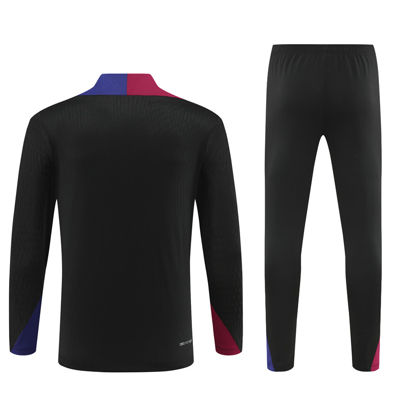 24-25 Barcelona Black Player Version Training Suit/24-25巴萨半拉训练服,球员版