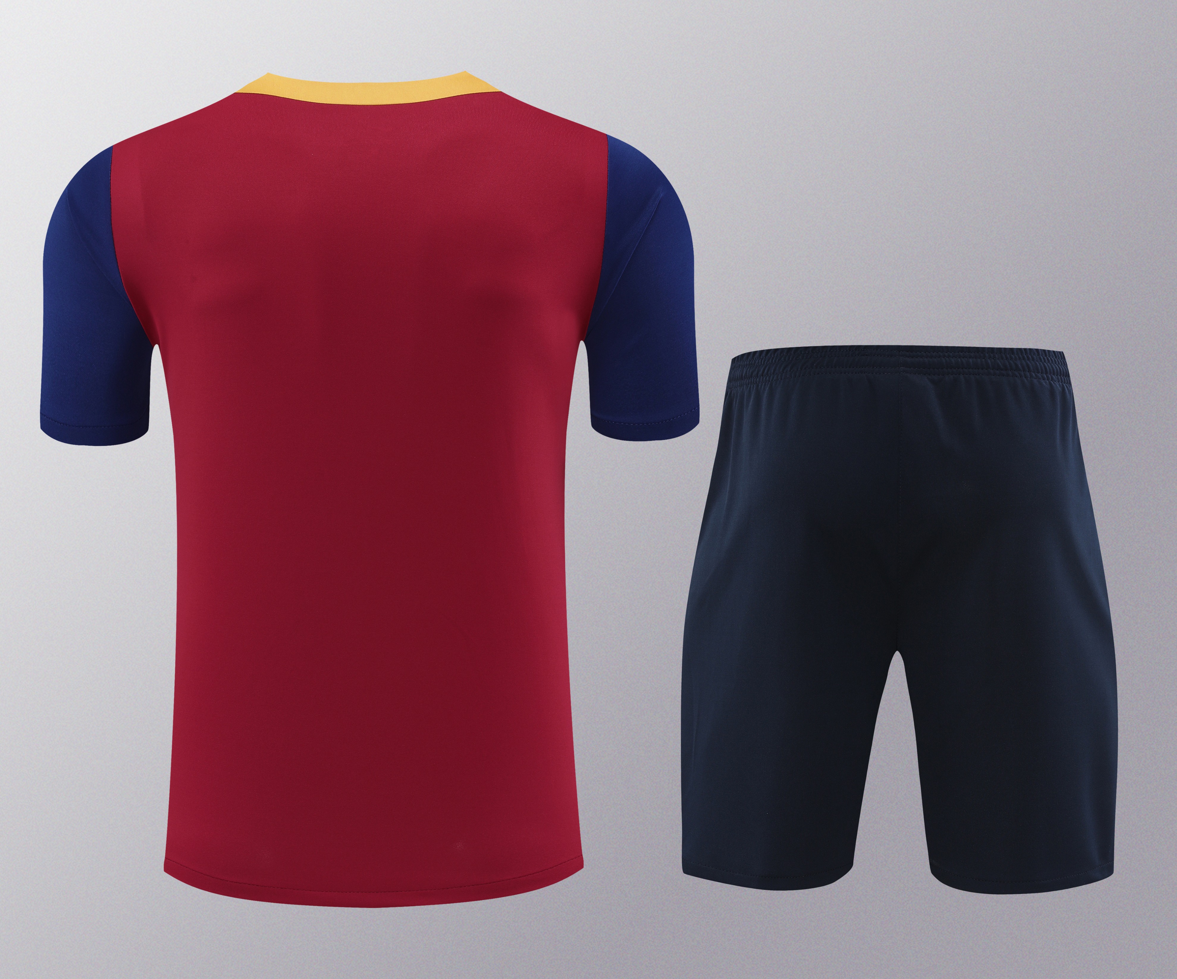24-25 Barcelona Training Short Sleeve Training Suit/24-25巴萨短袖训练服