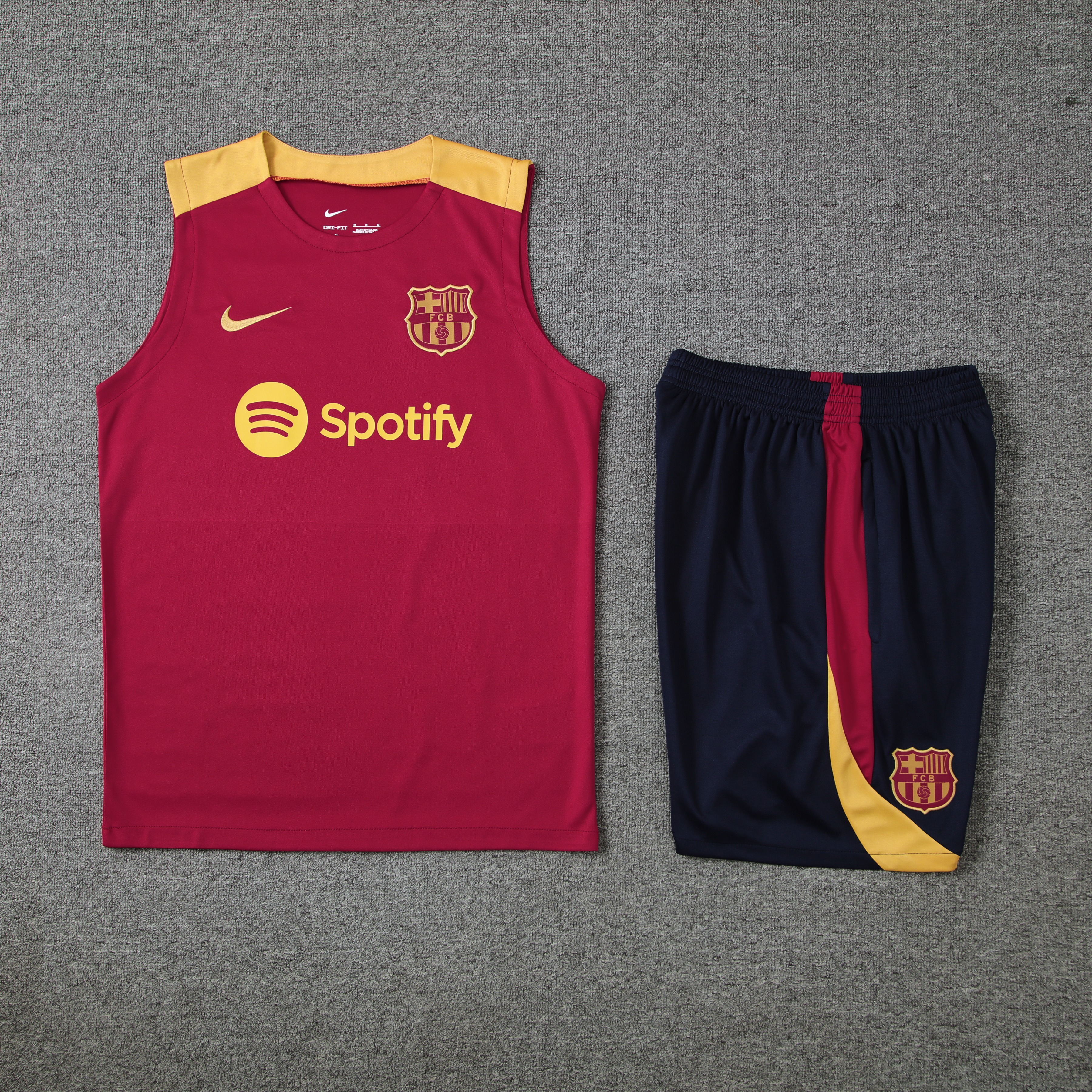 24-25 Barcelona Vest Training Suit/24-25巴萨背心训练服