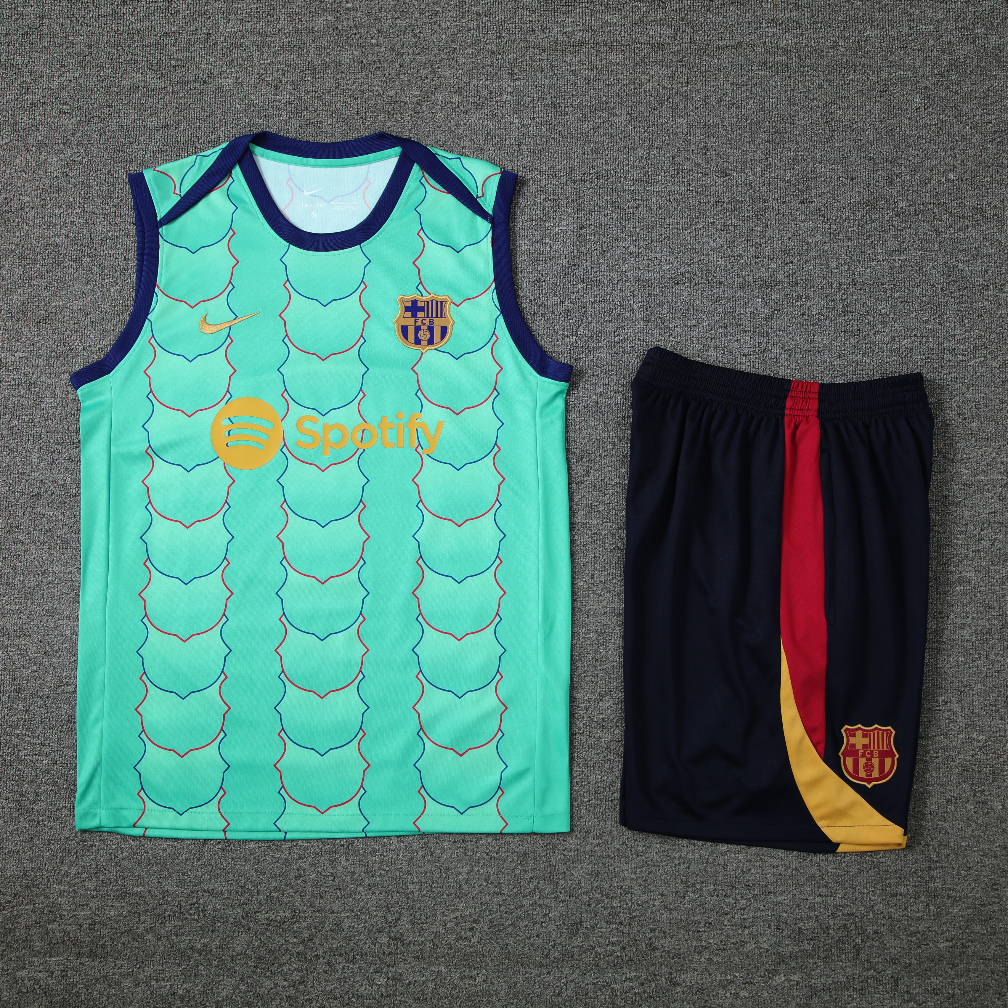 24-25 Barcelona Vest Training Suit/24-25巴萨背心训练服