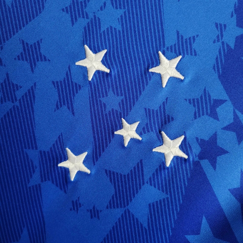 24-25 Cruzeiro Home Fans Jersey/ 24-25 克鲁赛罗主场球迷版