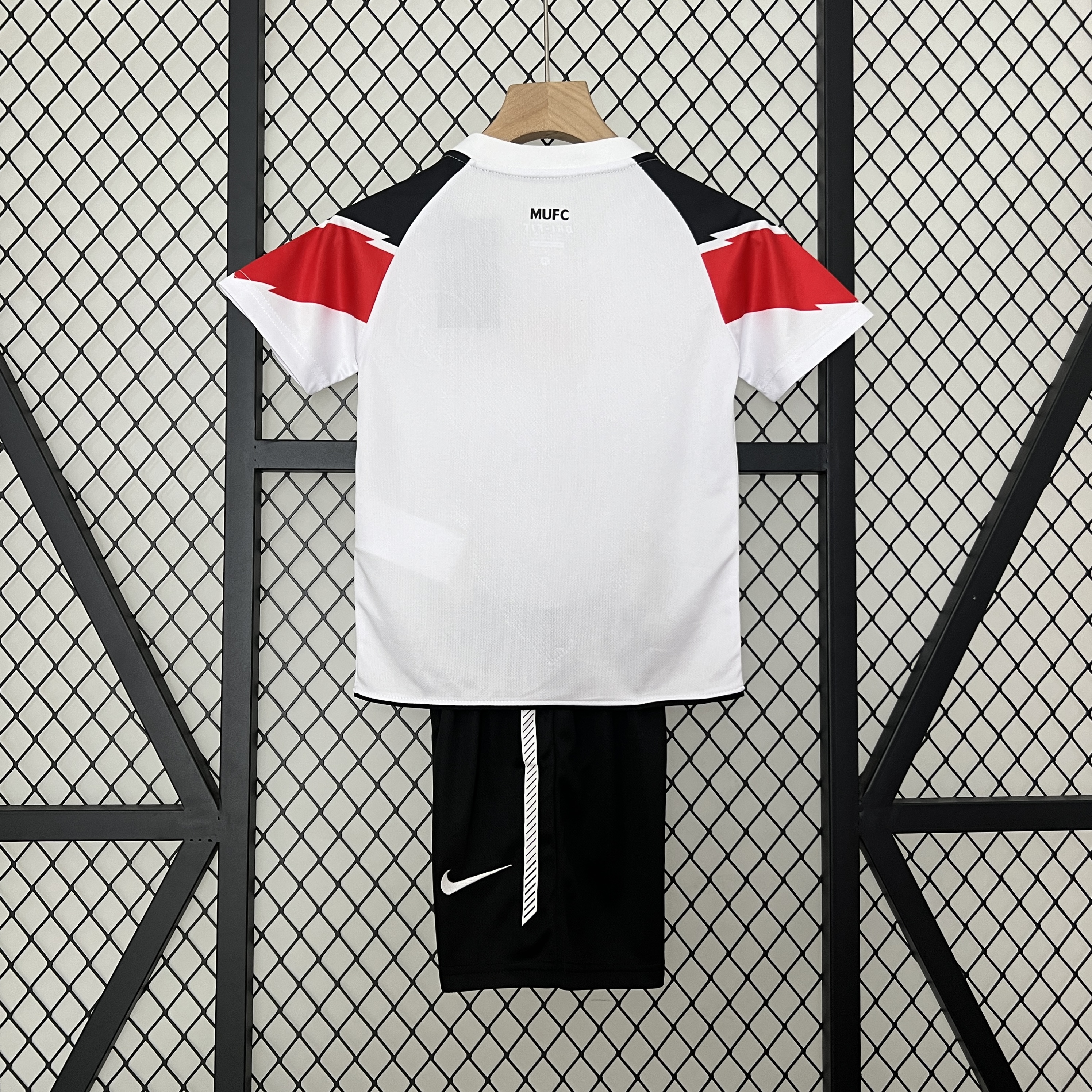 Retro 10-11 Manchester United Champions League Away Kids Kit/ 10-11曼联客场欧冠版童装
