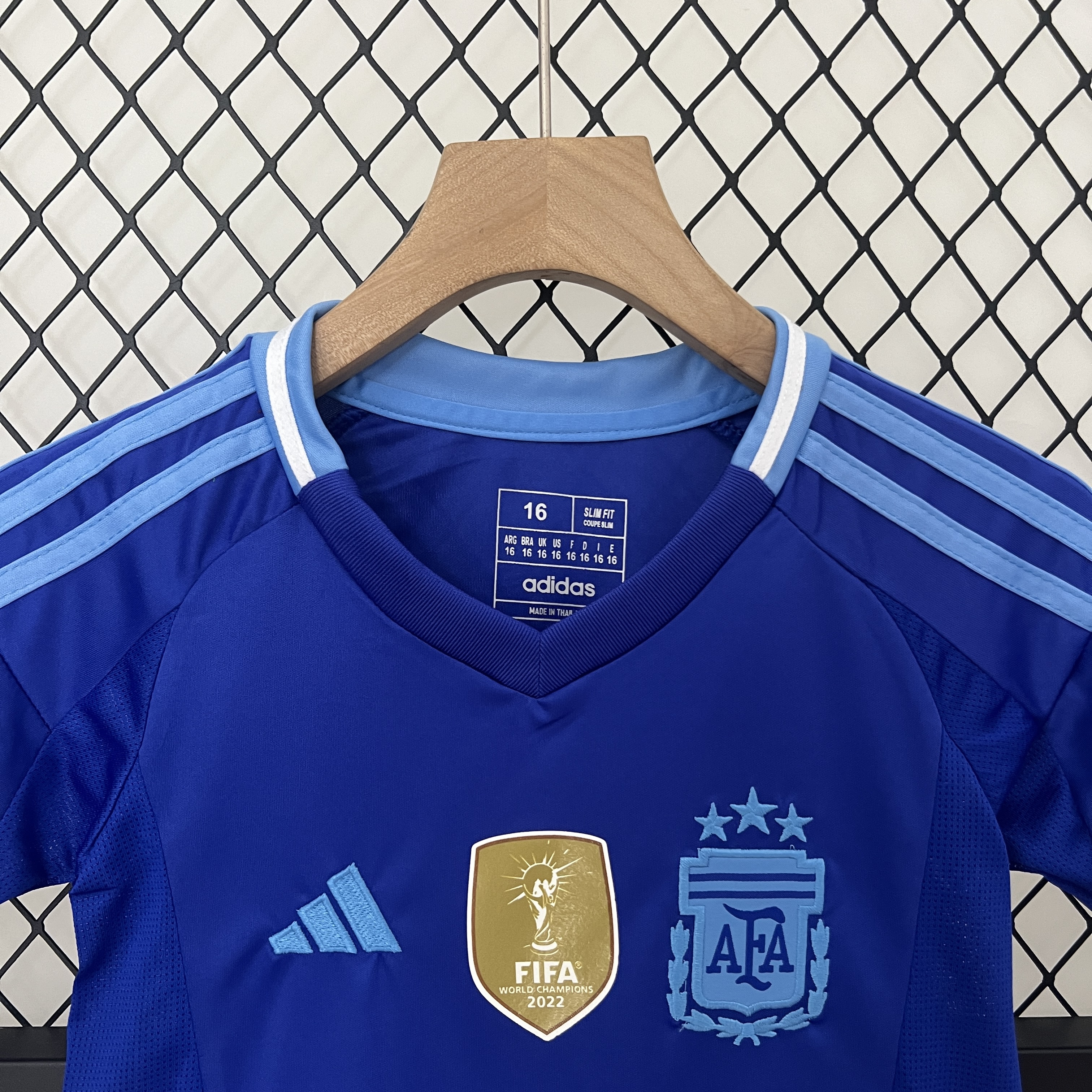 2024 Argentina Away Kid Kit/ 2024阿根廷客场童装