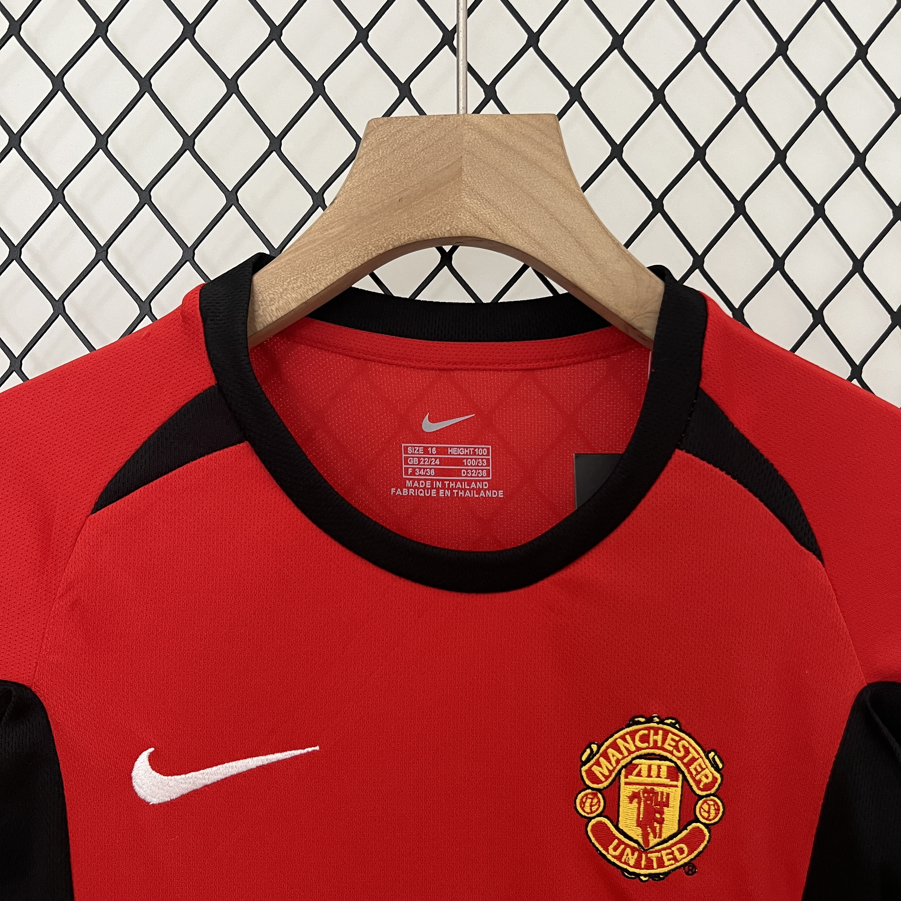Retro 05-06 Manchester United Home Kids Kit/ 05-06曼联主场童装