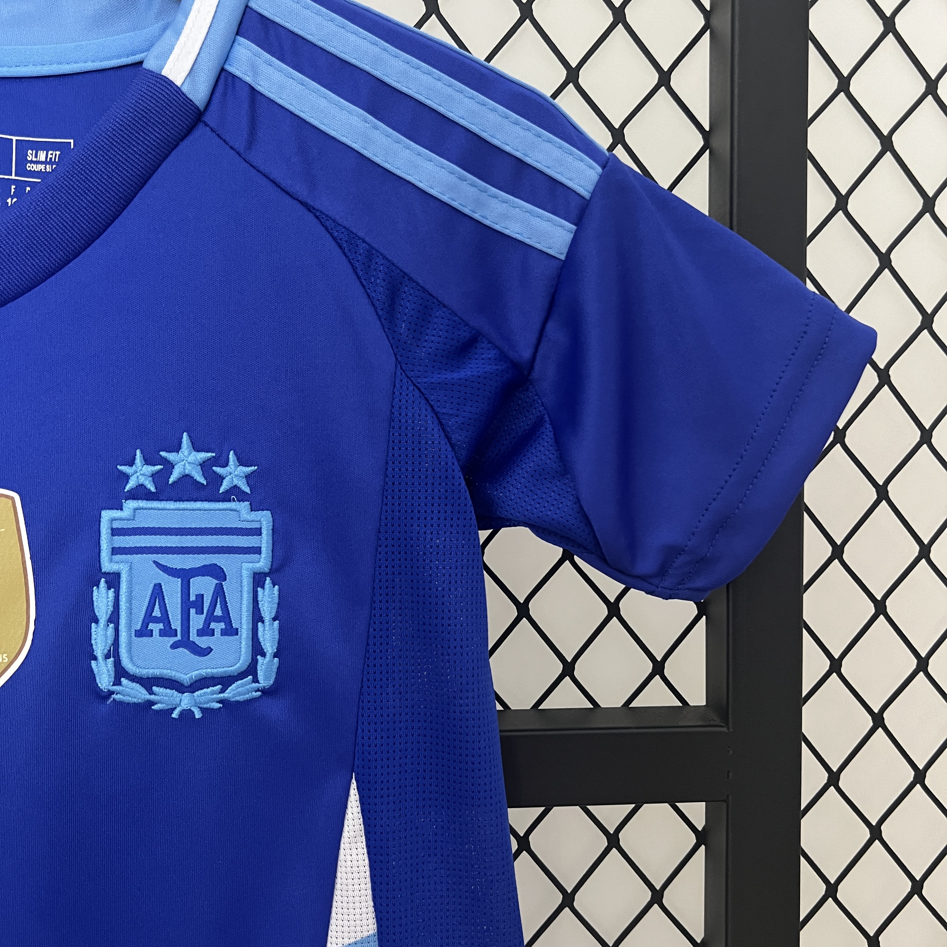 2024 Argentina Away Kid Kit/ 2024阿根廷客场童装