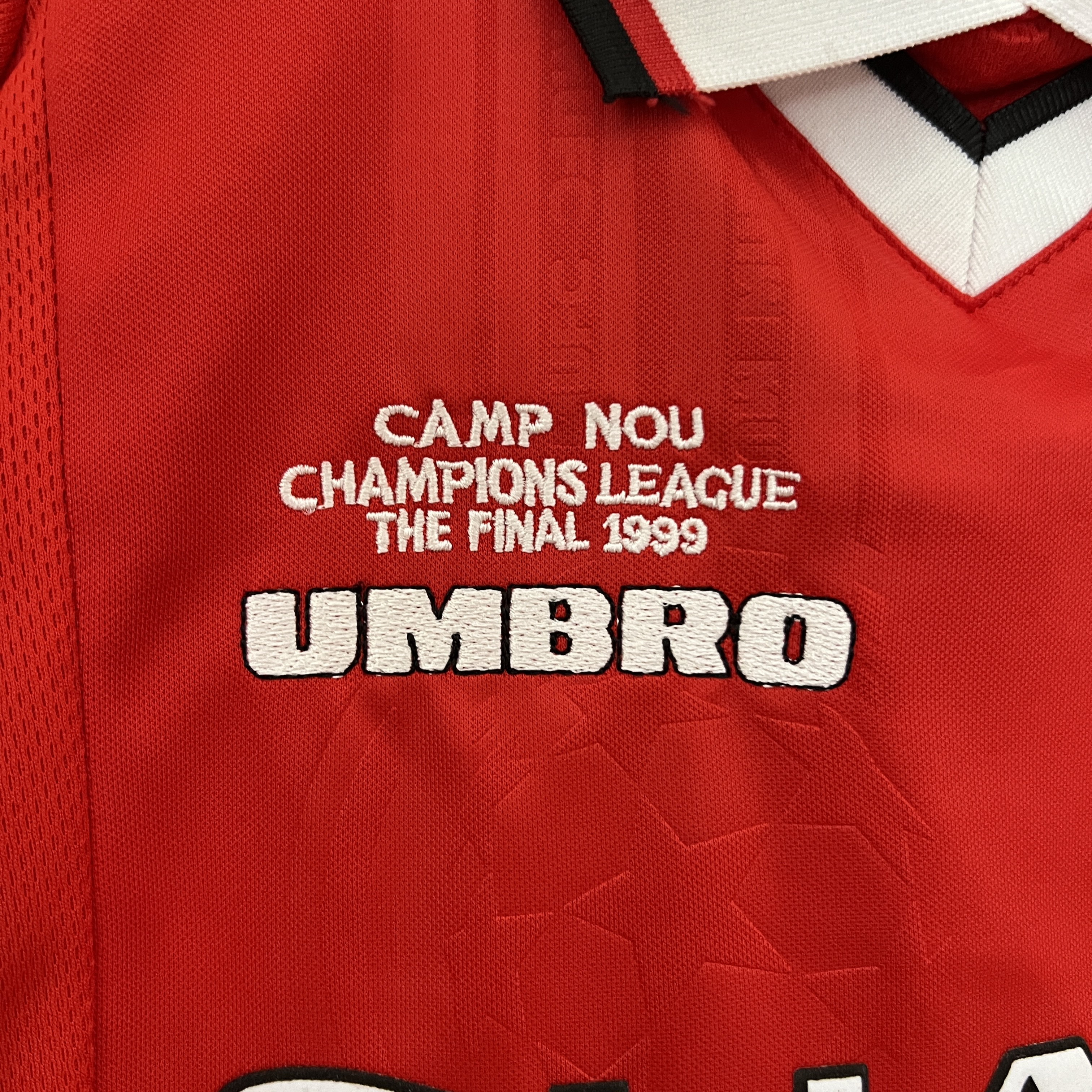 Retro 99-00 Manchester United Home Kids Kit/ 99-00曼联主场童装