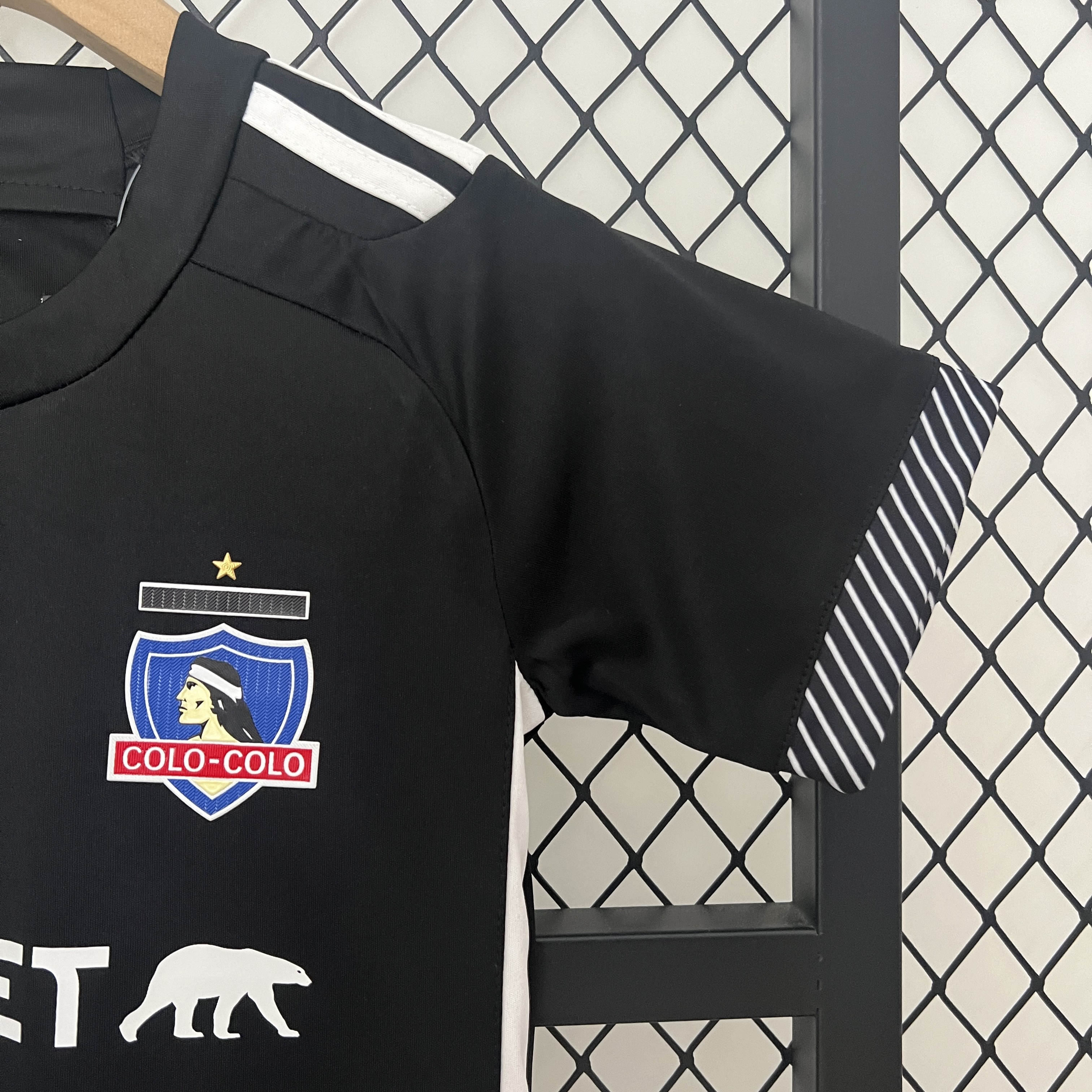 24-25 Colo Colo Away Kids Kit/24-25科洛科洛客场童装
