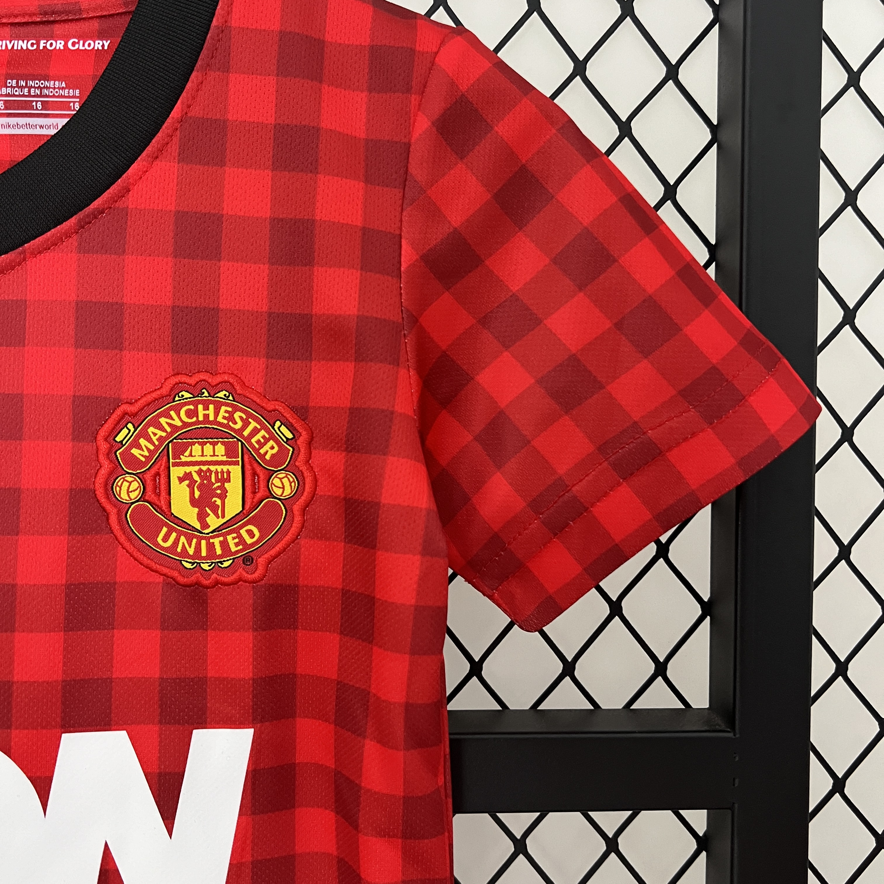 Retro 12-13 Manchester United Home Kids Kit/ 12-13曼联主场童装