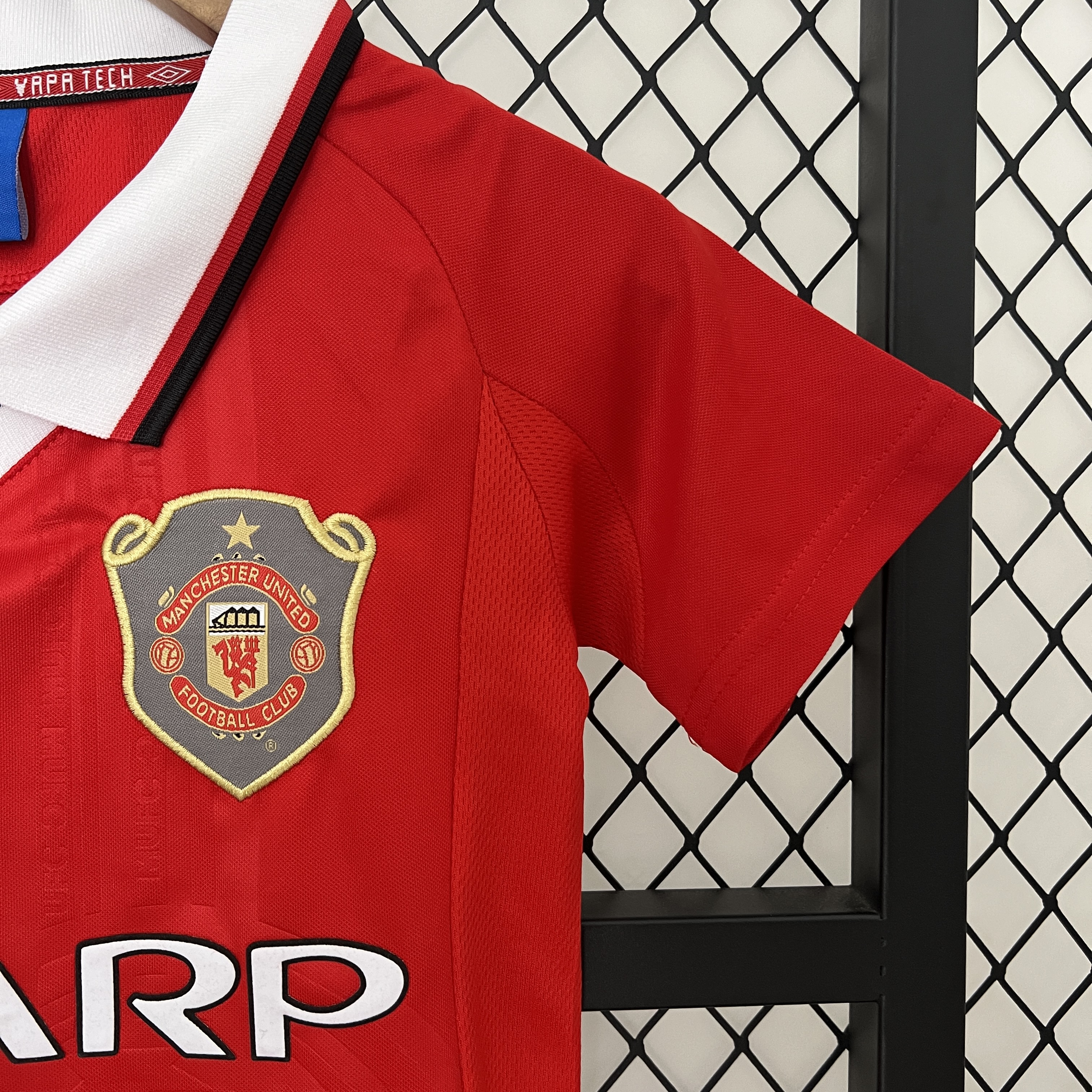 Retro 99-00 Manchester United Home Kids Kit/ 99-00曼联主场童装