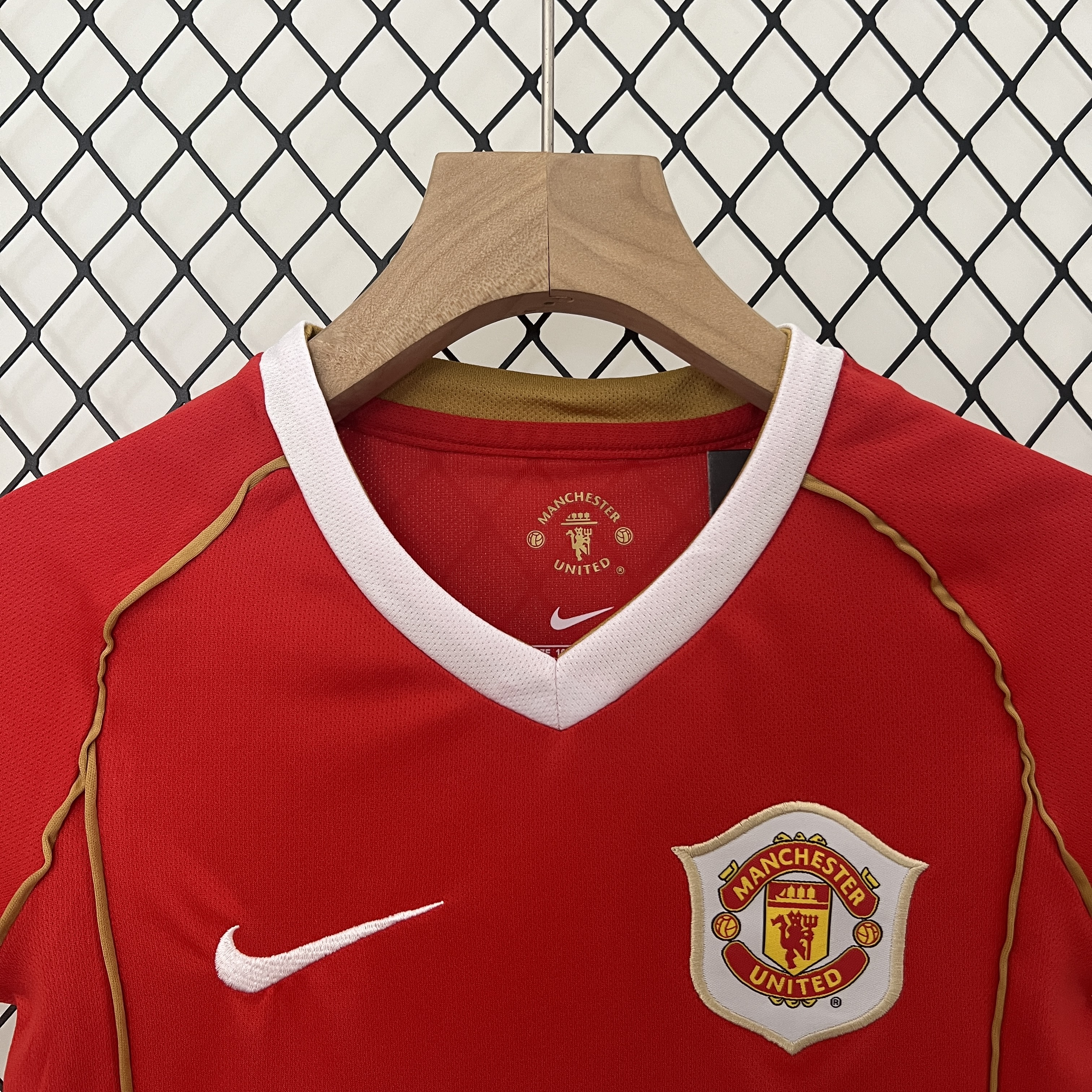 Retro 06-07 Manchester United Home Kids Kit/06-07曼联主场童装