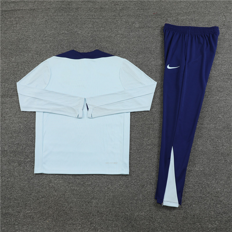 2024 France Player Version Training Suit/2024法国半拉训练服,球员版