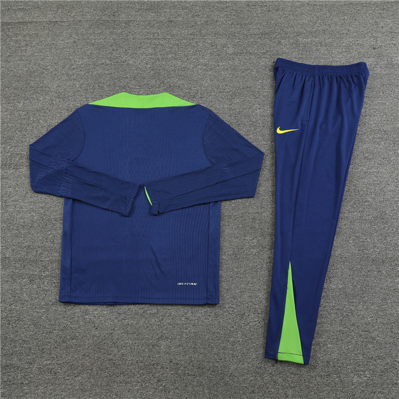 2024 Brazil Player Version Training Suit/2024巴西半拉训练服,球员版